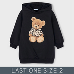 Mayoral Mayoral - Hooded Bear Dress (4928)