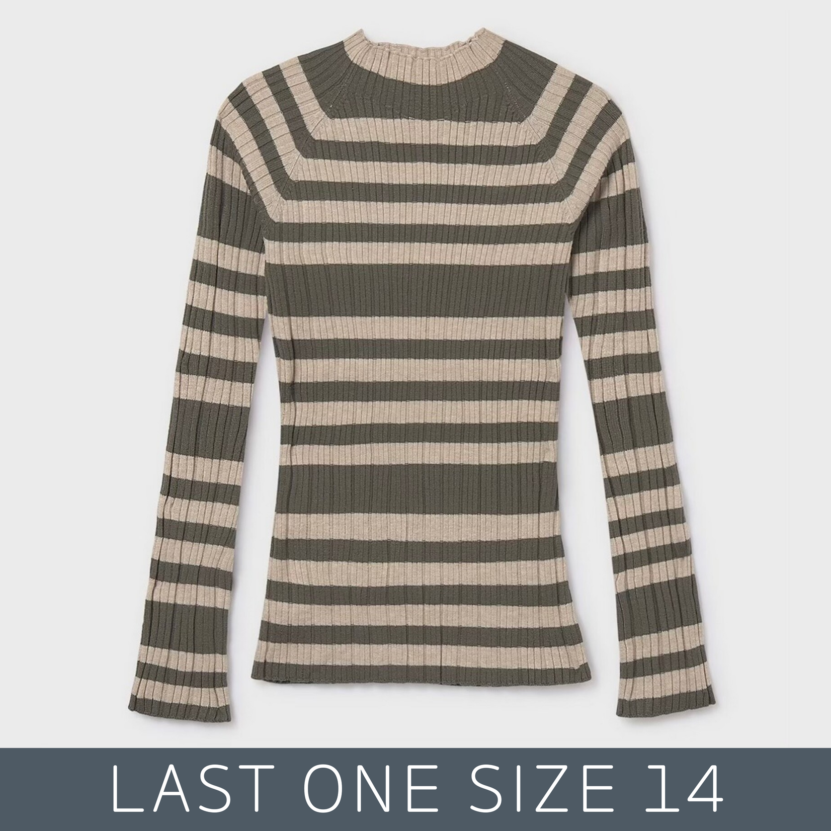 Mayoral Mayoral - Rib Knit Mock Neck Sweater