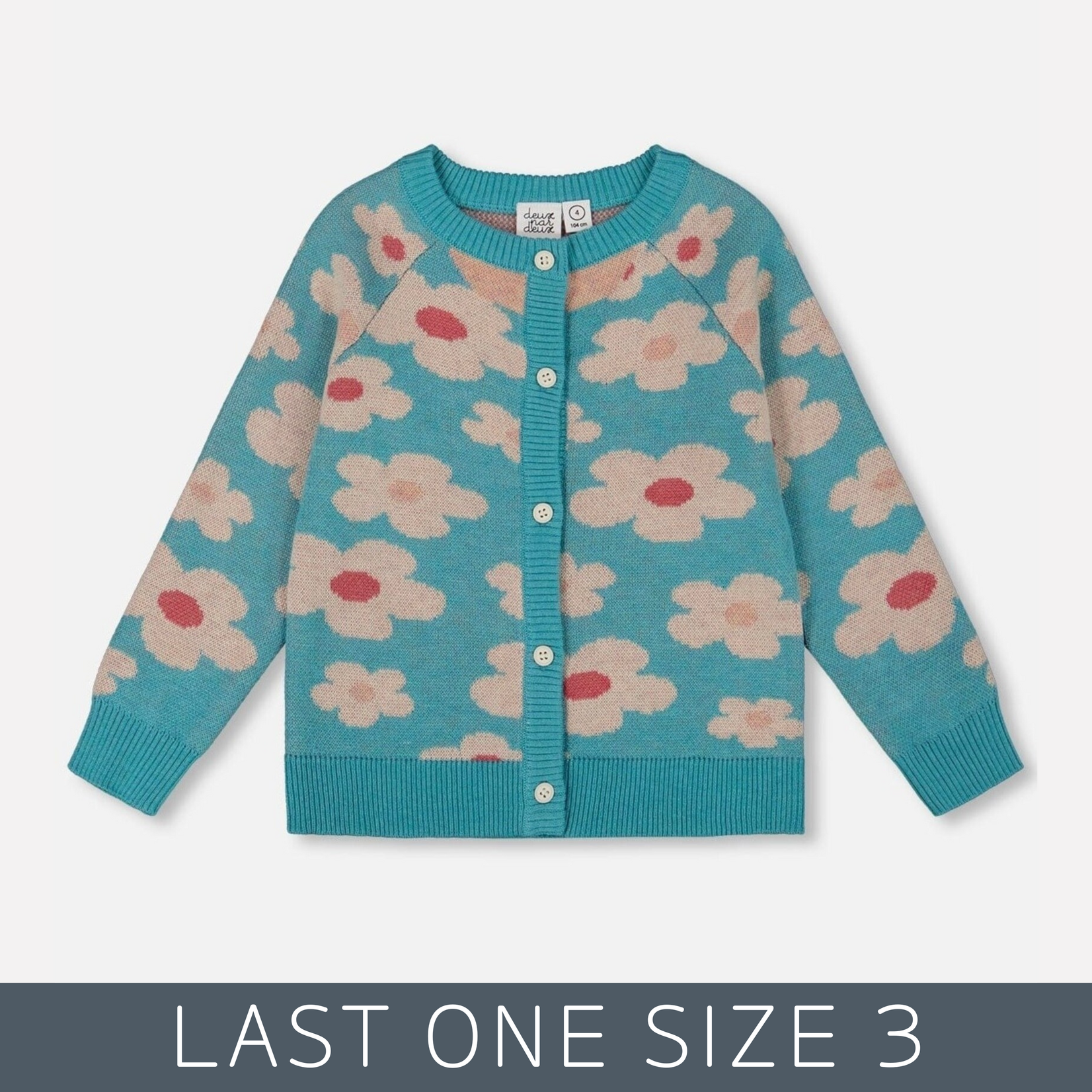 Deux Par Deux Deux Par Deux  - Button Front Knitted Cardigan