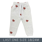 Brunette The Label Brunette The Label -  Kids All Over Heart Jogger