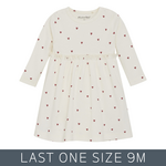 MinyMo Minymo - Ribbed Heart Dress