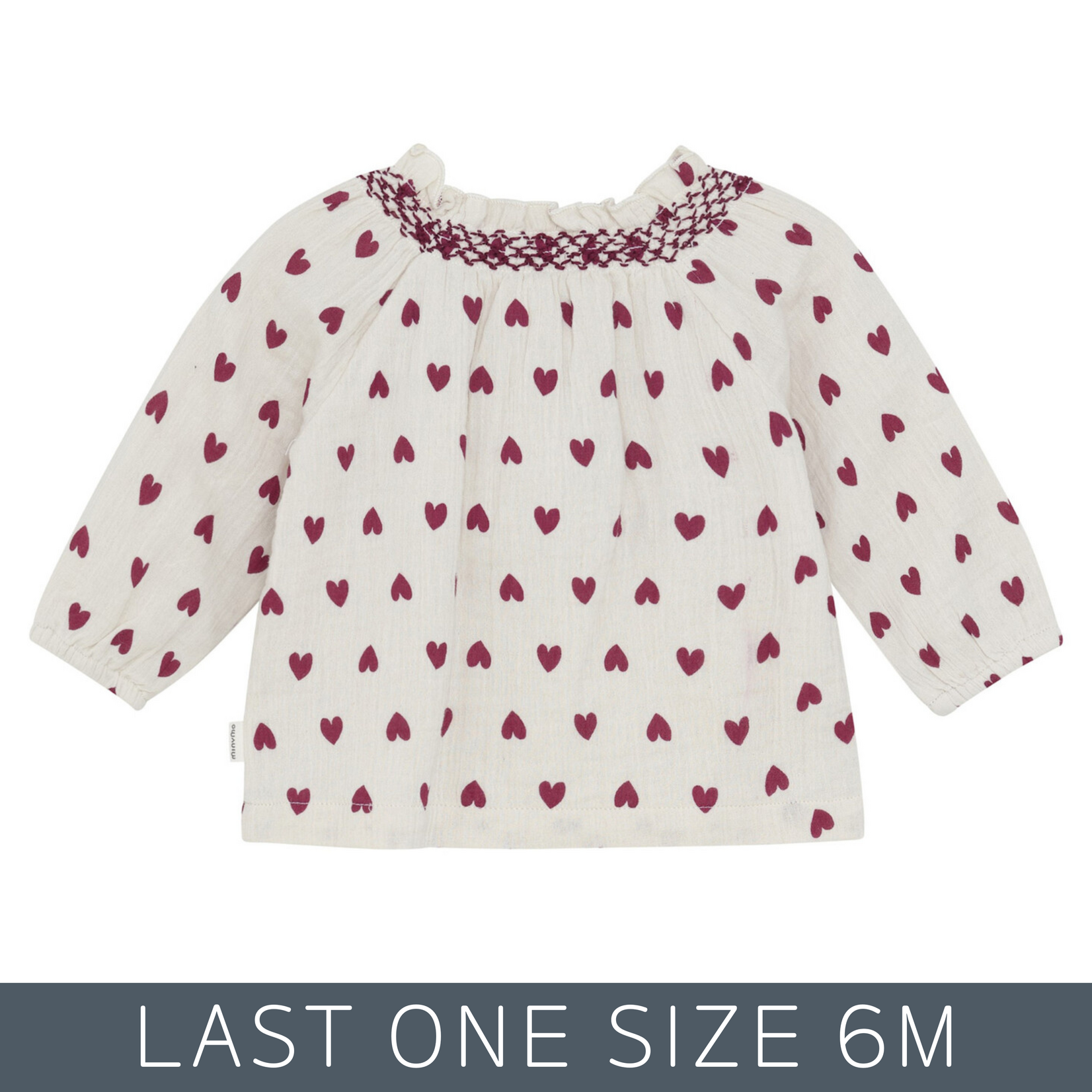 MinyMo Minymo - Heart Blouse