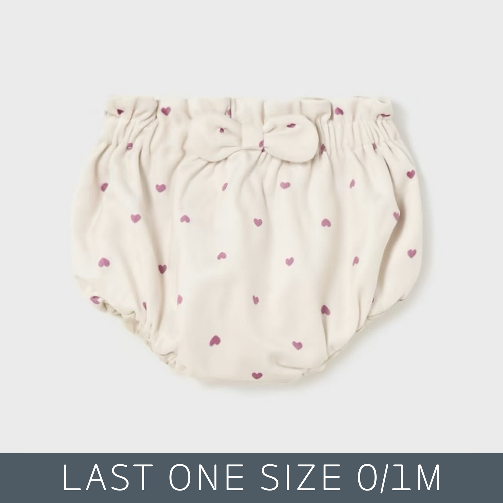 Mayoral Mayoral - Velour Bloomers