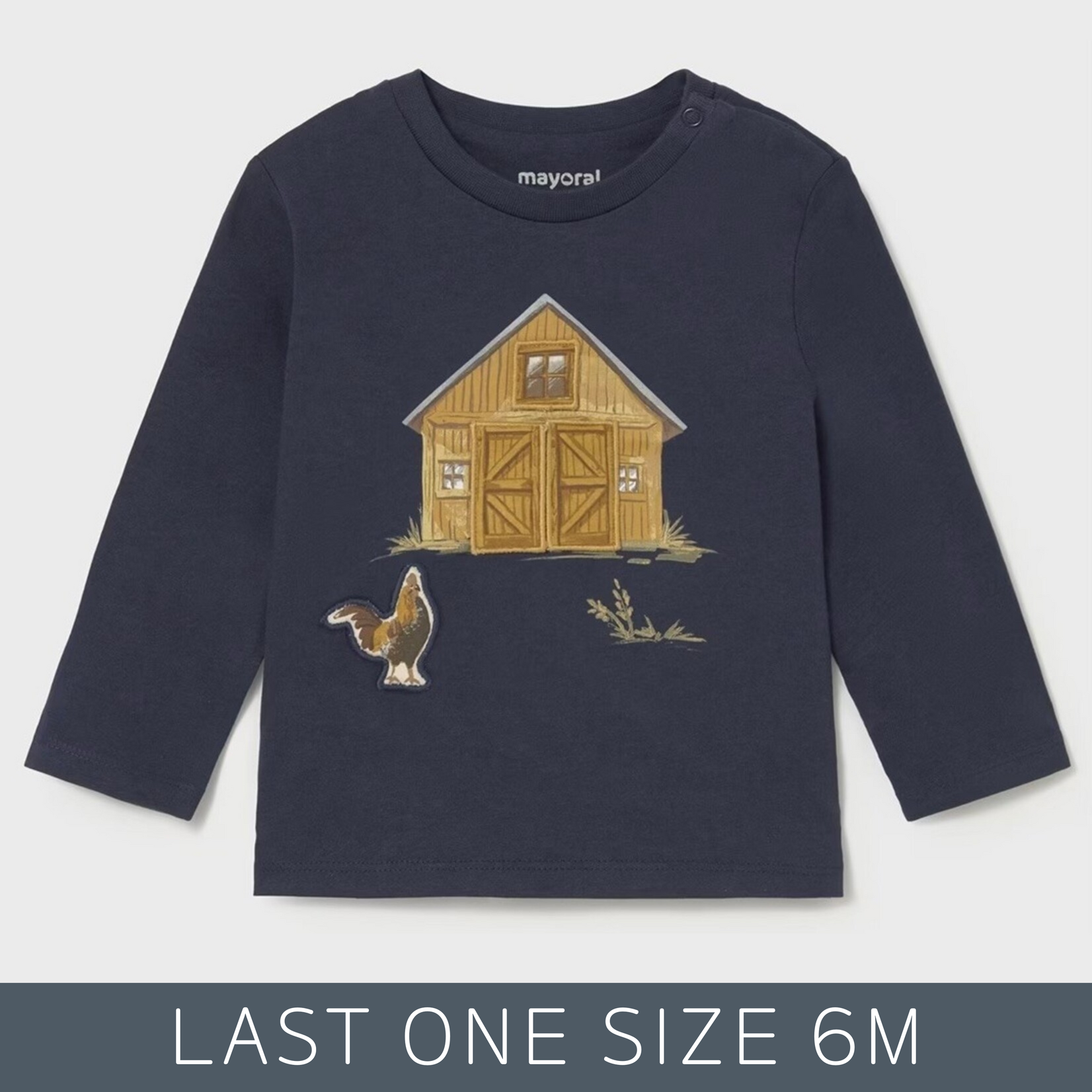 Mayoral Mayoral - L/S " Play"  Barn Shirt