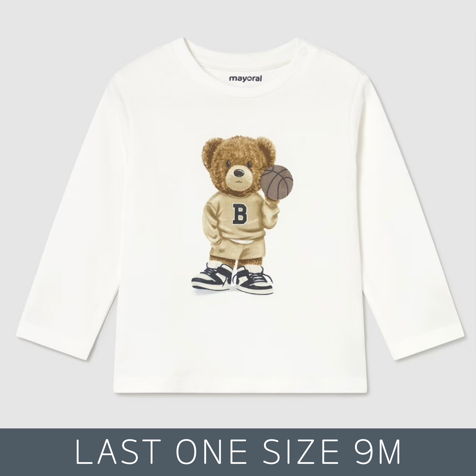 Mayoral Mayoral - L/S Bear Shirt