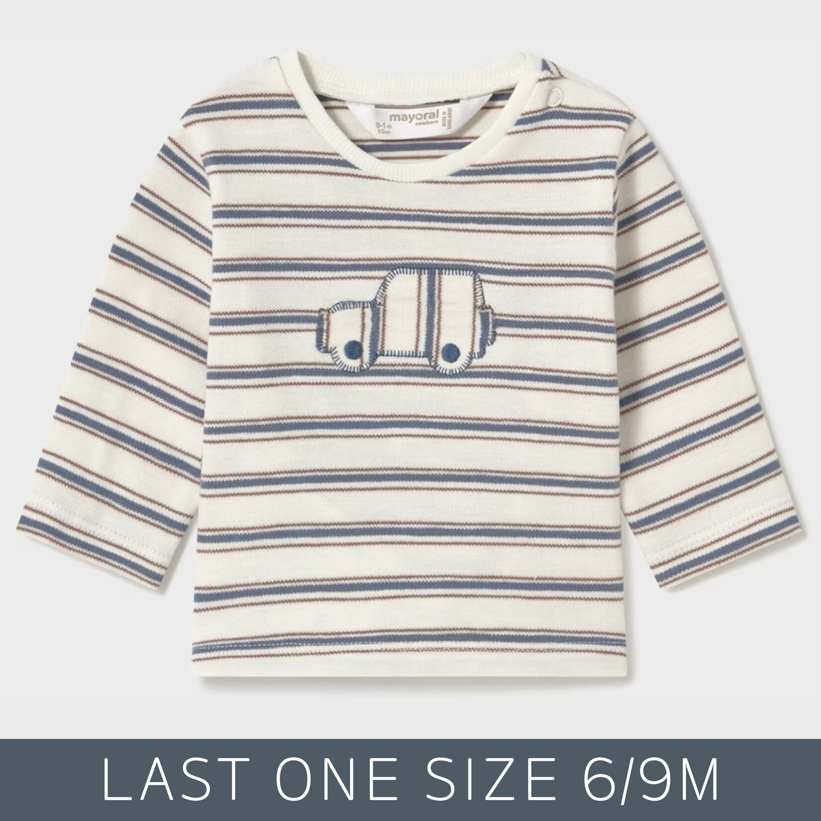 Mayoral Mayoral - Long Sleeve Striped Shirt