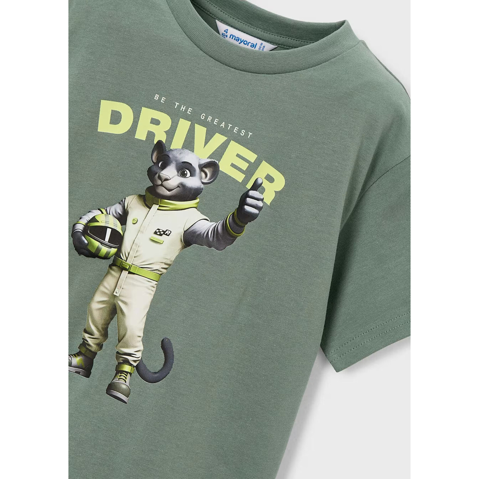 Mayoral Mayoral - S/S Graphic Driver T-Shirt (3070)