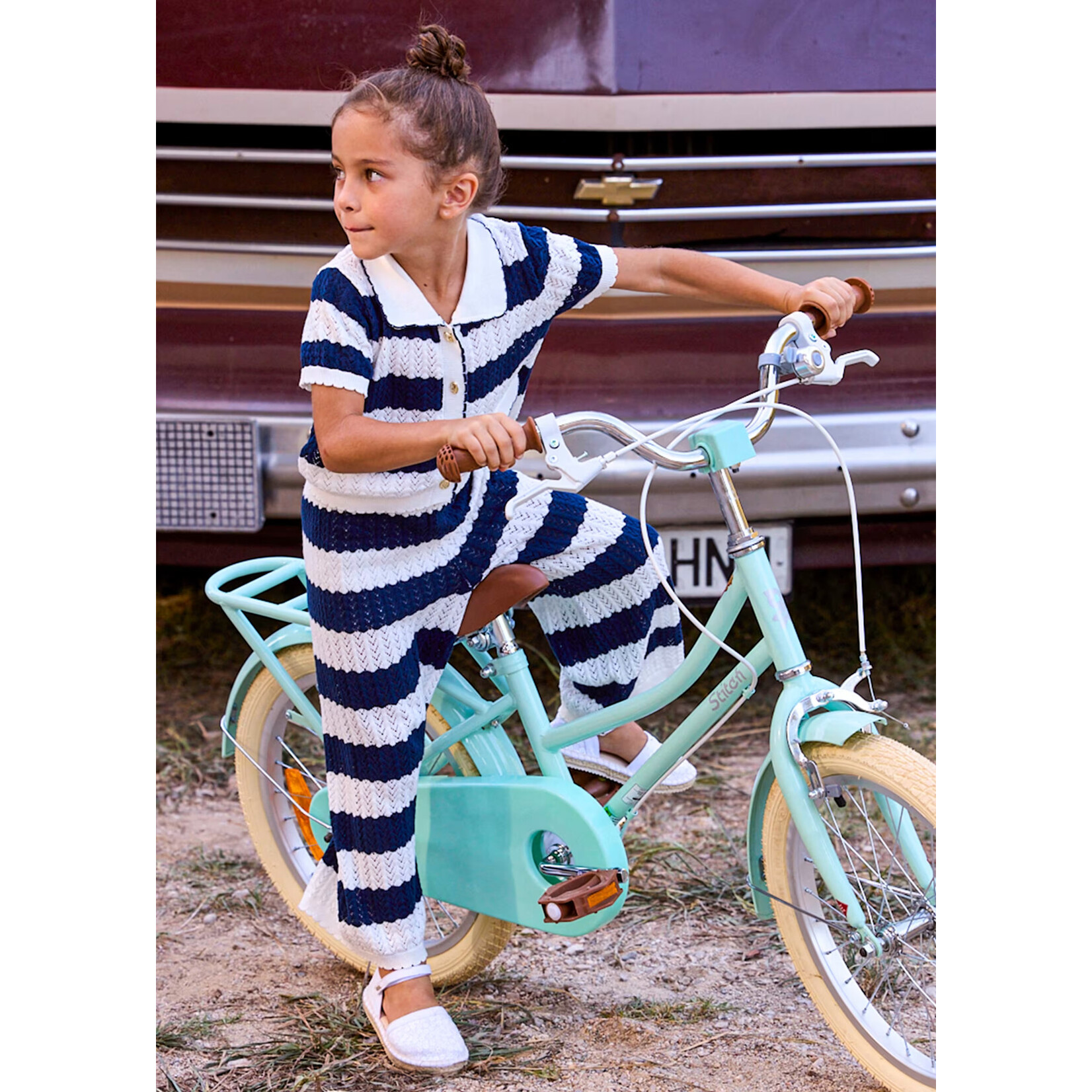 Mayoral Mayoral -Striped Crochet Set(3595)