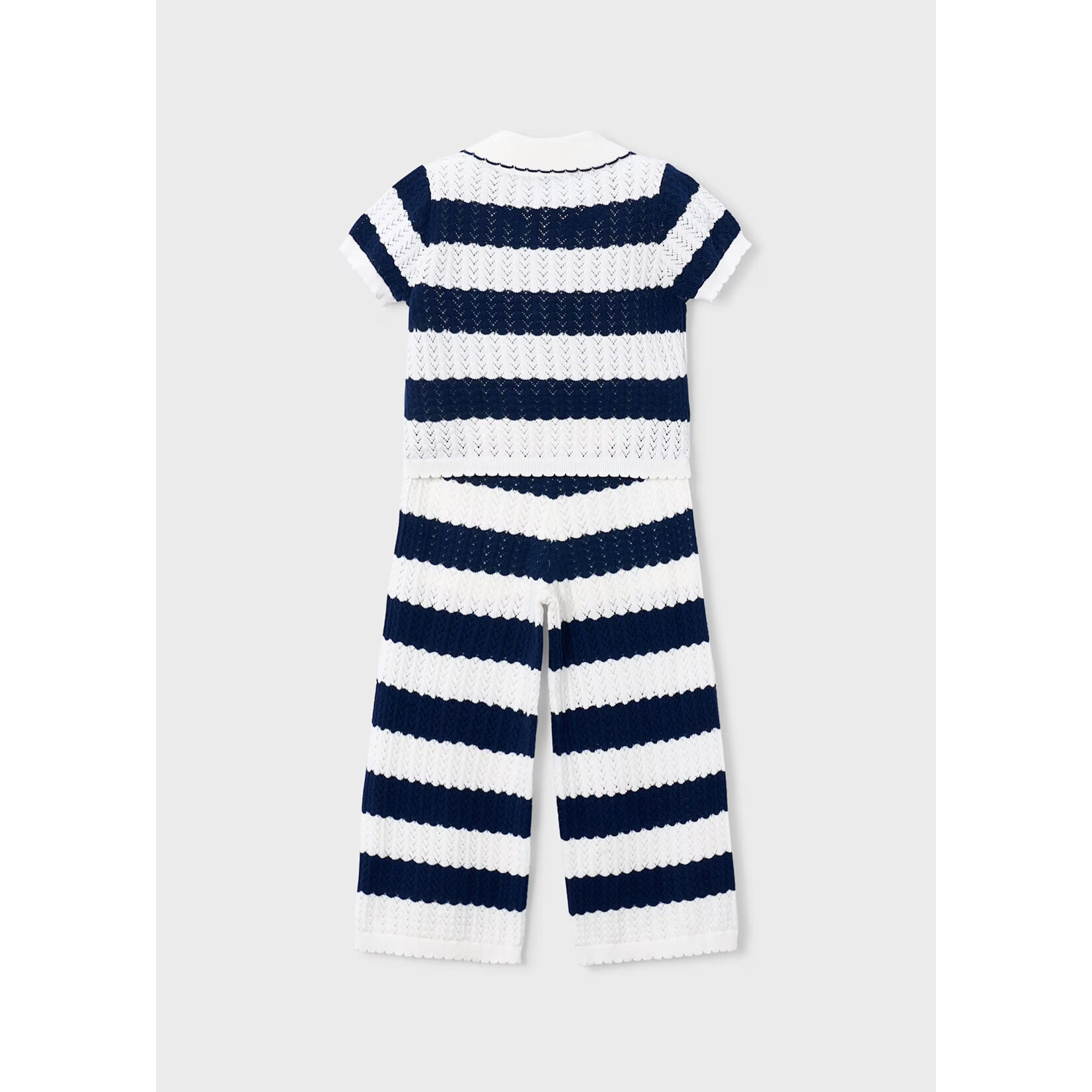 Mayoral Mayoral -Striped Crochet Set(3595)