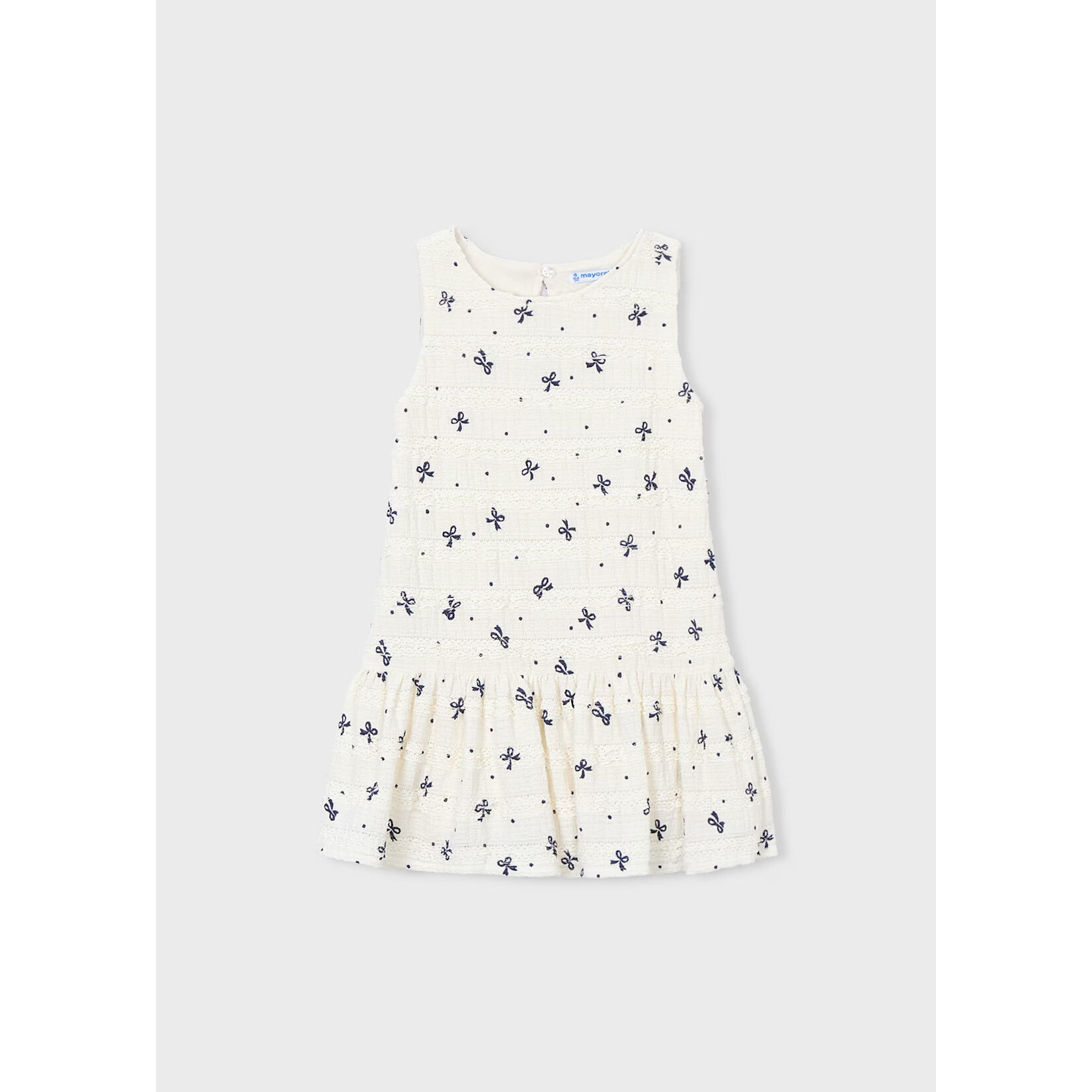 Mayoral Mayoral - Knitted Dress With Bows (3945)