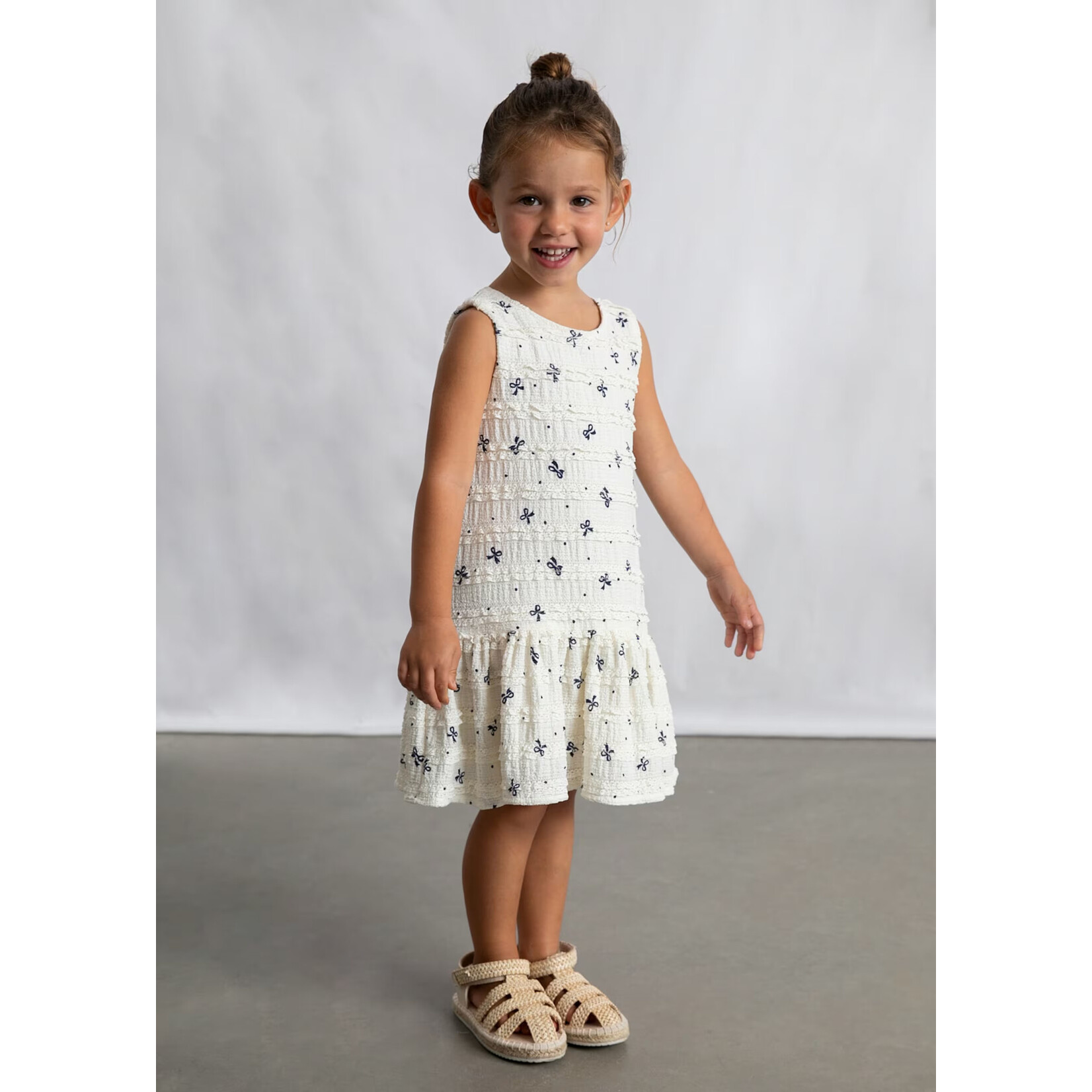 Mayoral Mayoral - Knitted Dress With Bows (3945)