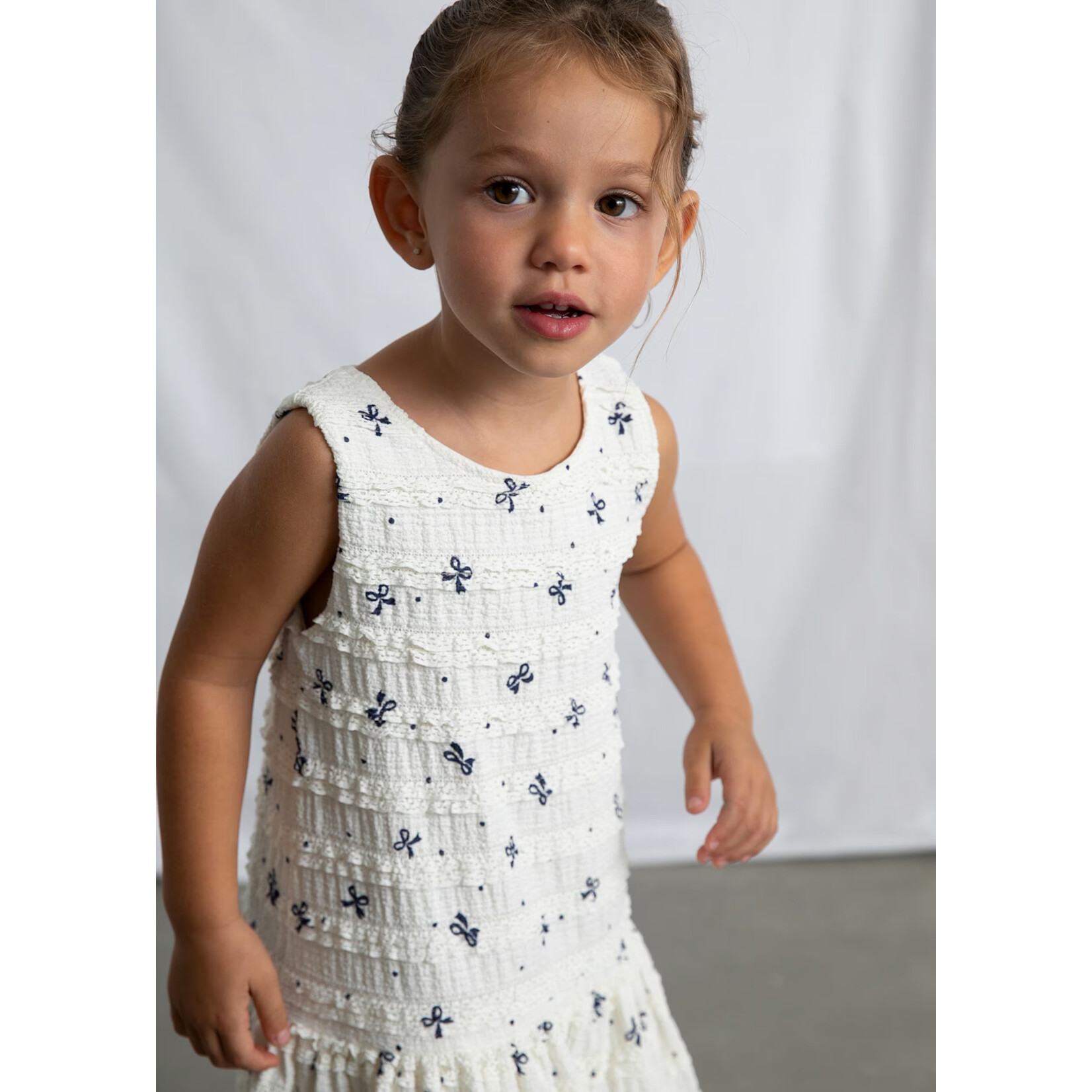 Mayoral Mayoral - Knitted Dress With Bows (3945)