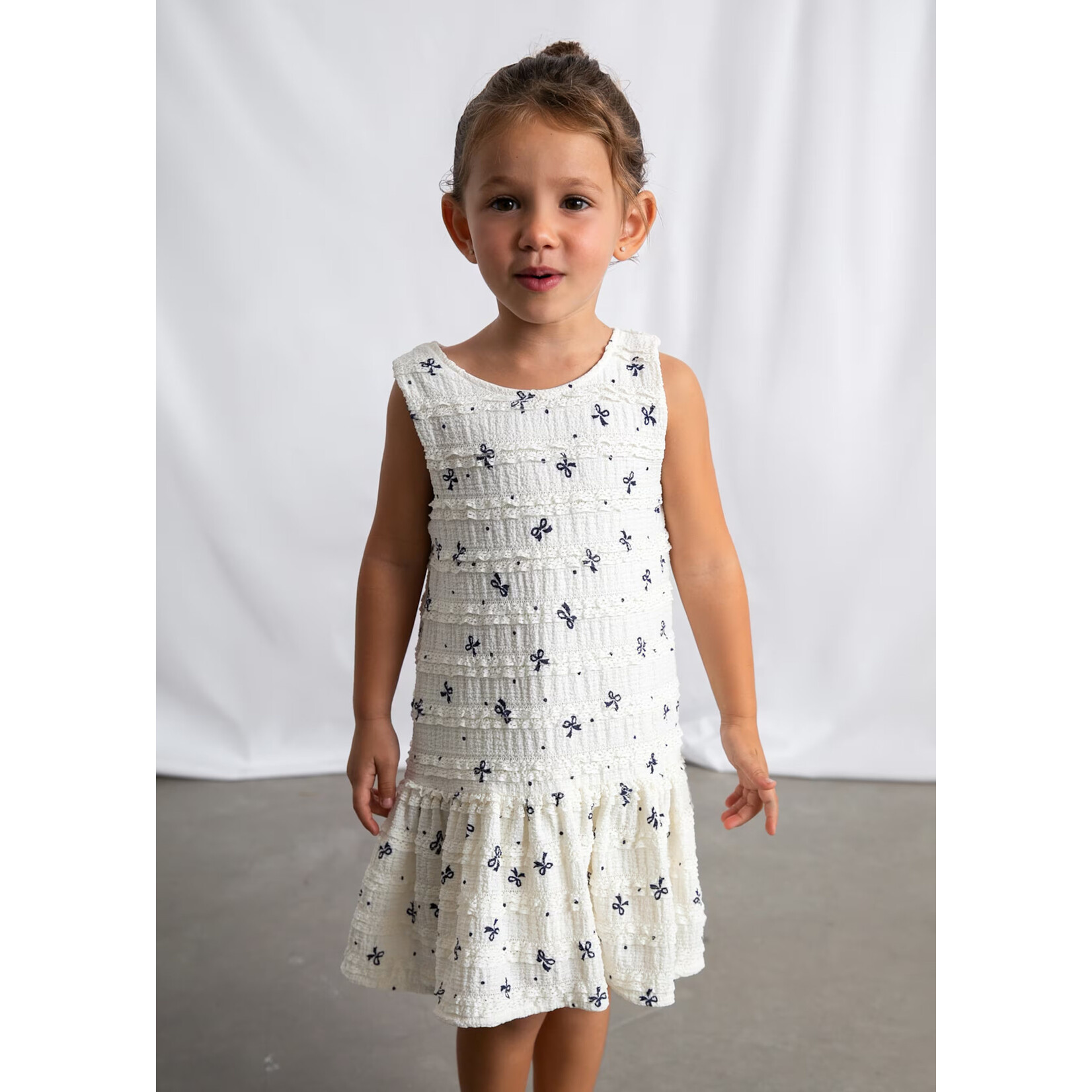 Mayoral Mayoral - Knitted Dress With Bows (3945)