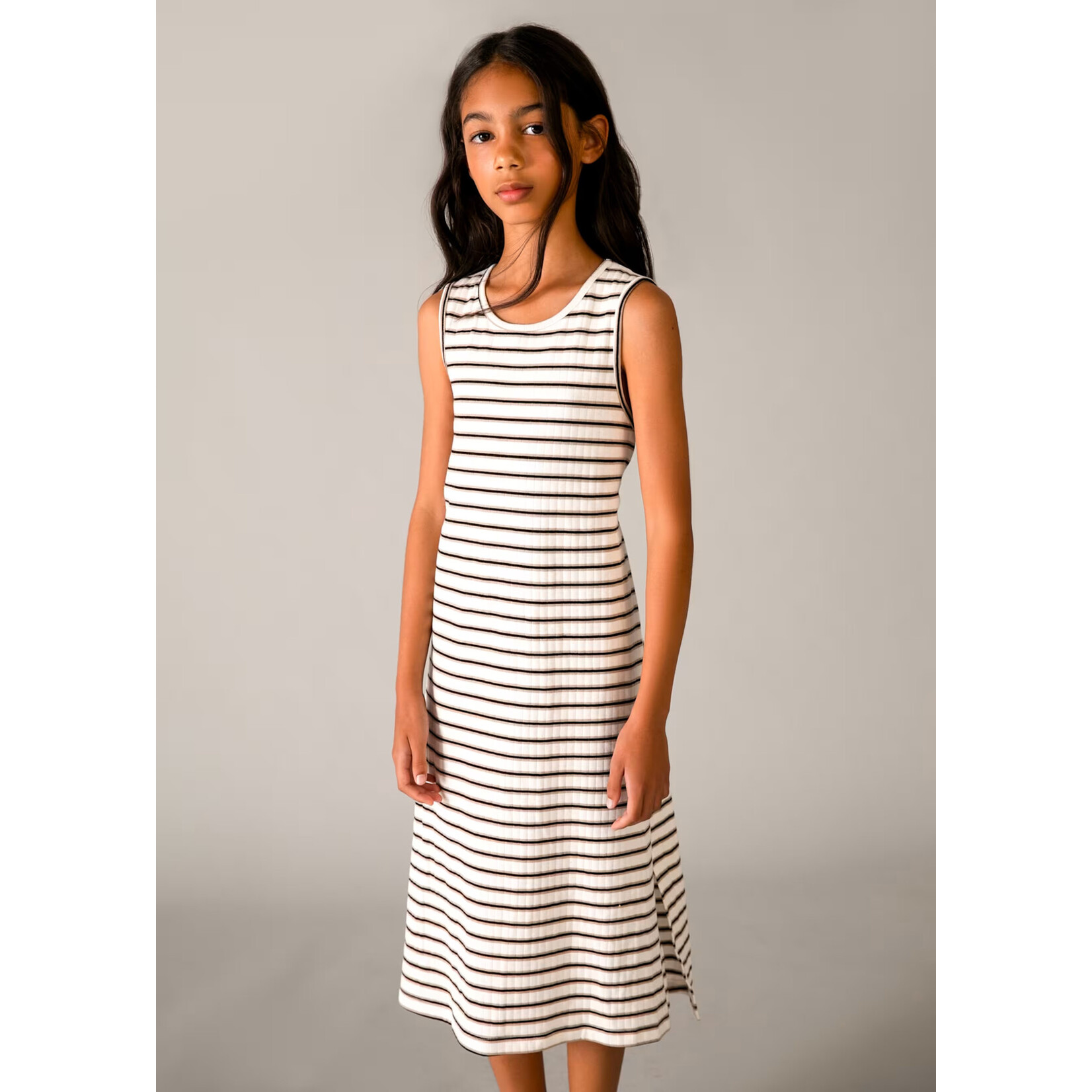 Mayoral Mayoral - Striped Midi Dress (6914)