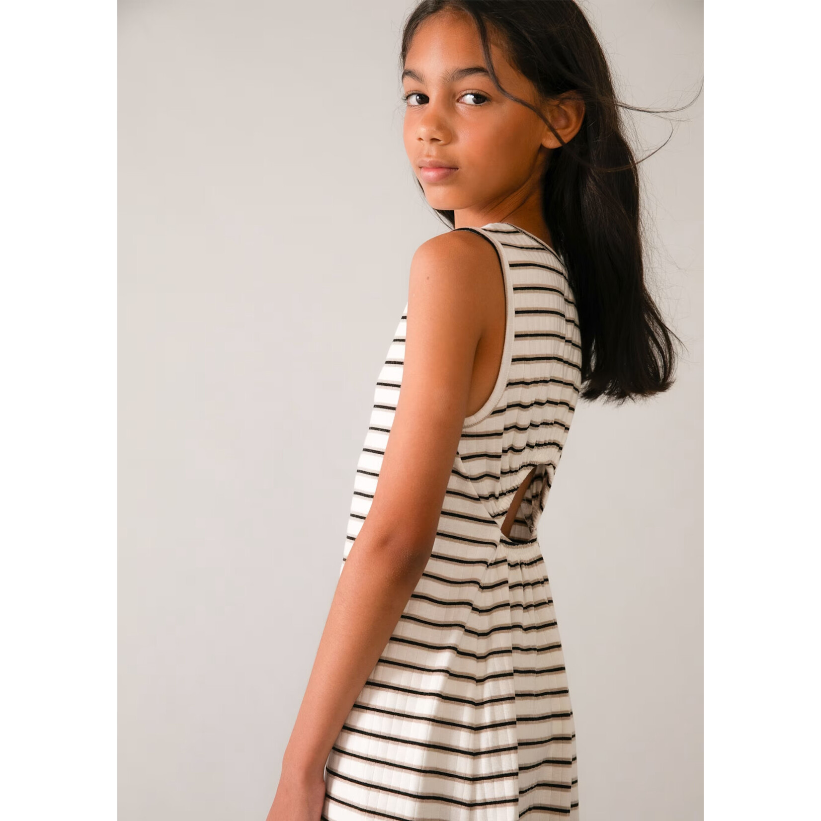 Mayoral Mayoral - Striped Midi Dress (6914)