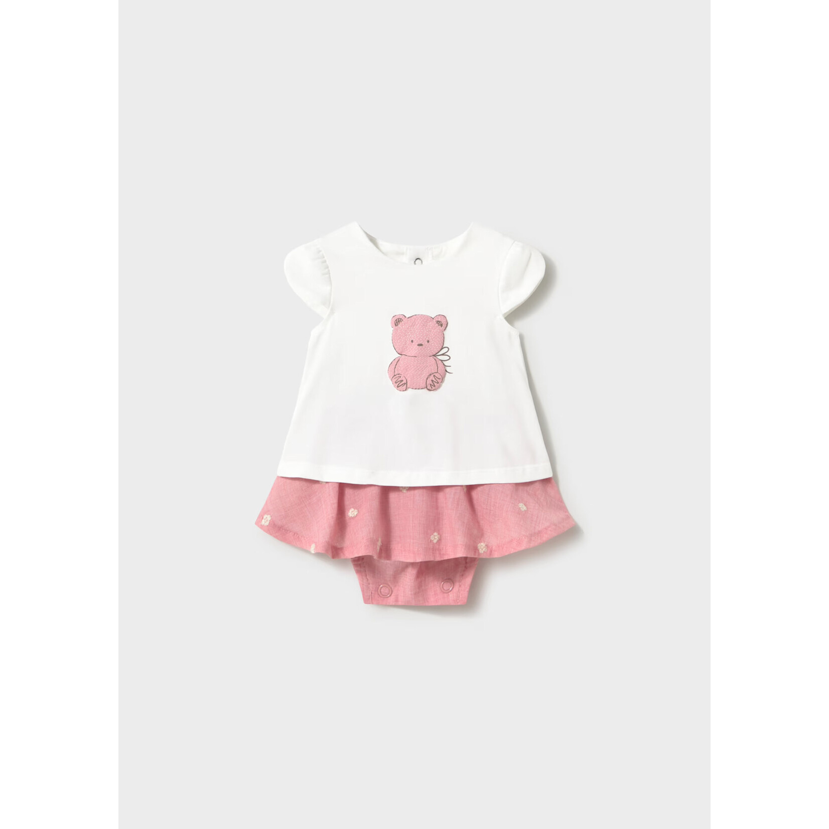 Mayoral Mayoral - Teddy Bear T-Shirt & Skirt Set (1819)
