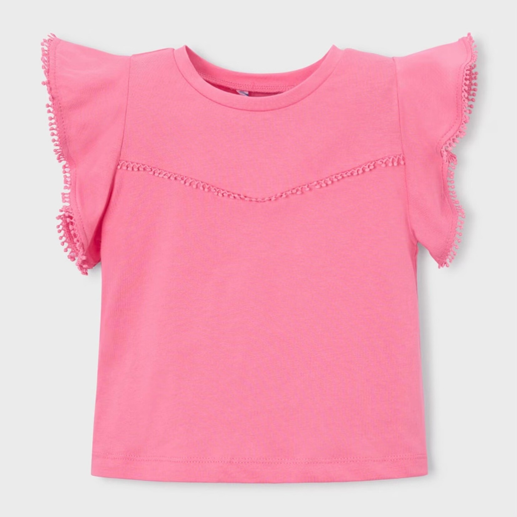 Mayoral Mayoral - Lace Ruffle Shirt (3008)