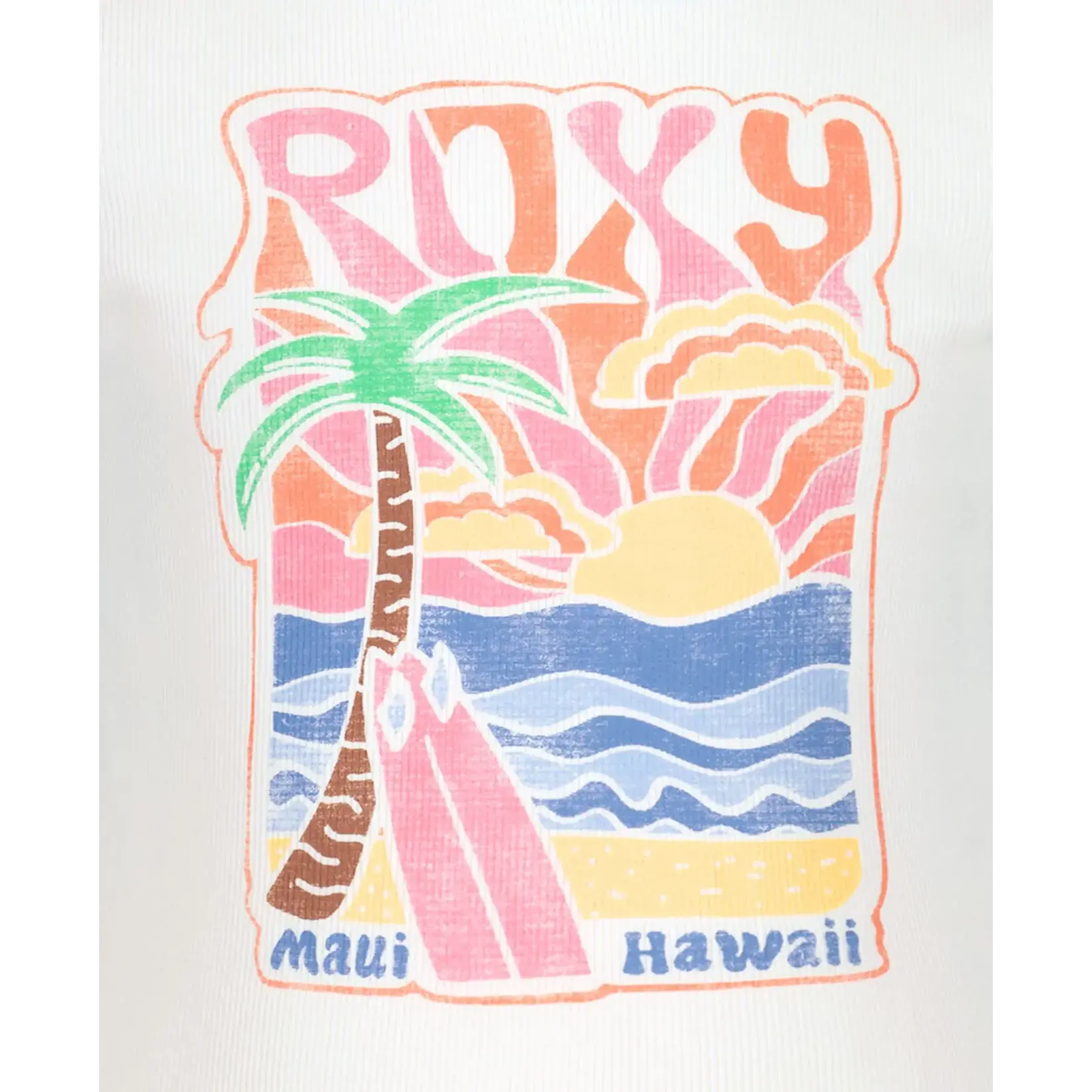 Roxy Roxy - Little Girls Ocean Poster Baby Tee
