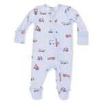 Angel Dear Angel Dear - Construction Vehicles 2 -Way  Zipper Footie