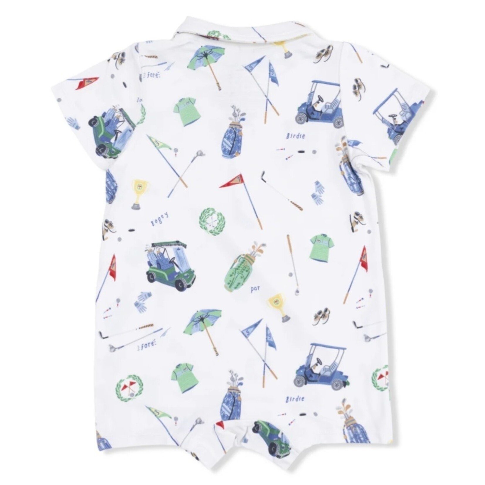Angel Dear Angel Dear - Polo Golf Things Shortie Romper