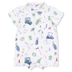 Angel Dear Angel Dear - Polo Golf Things Shortie Romper