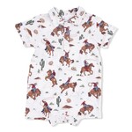 Angel Dear Angel Dear - Bukaroo Cowboy Shortie Romper