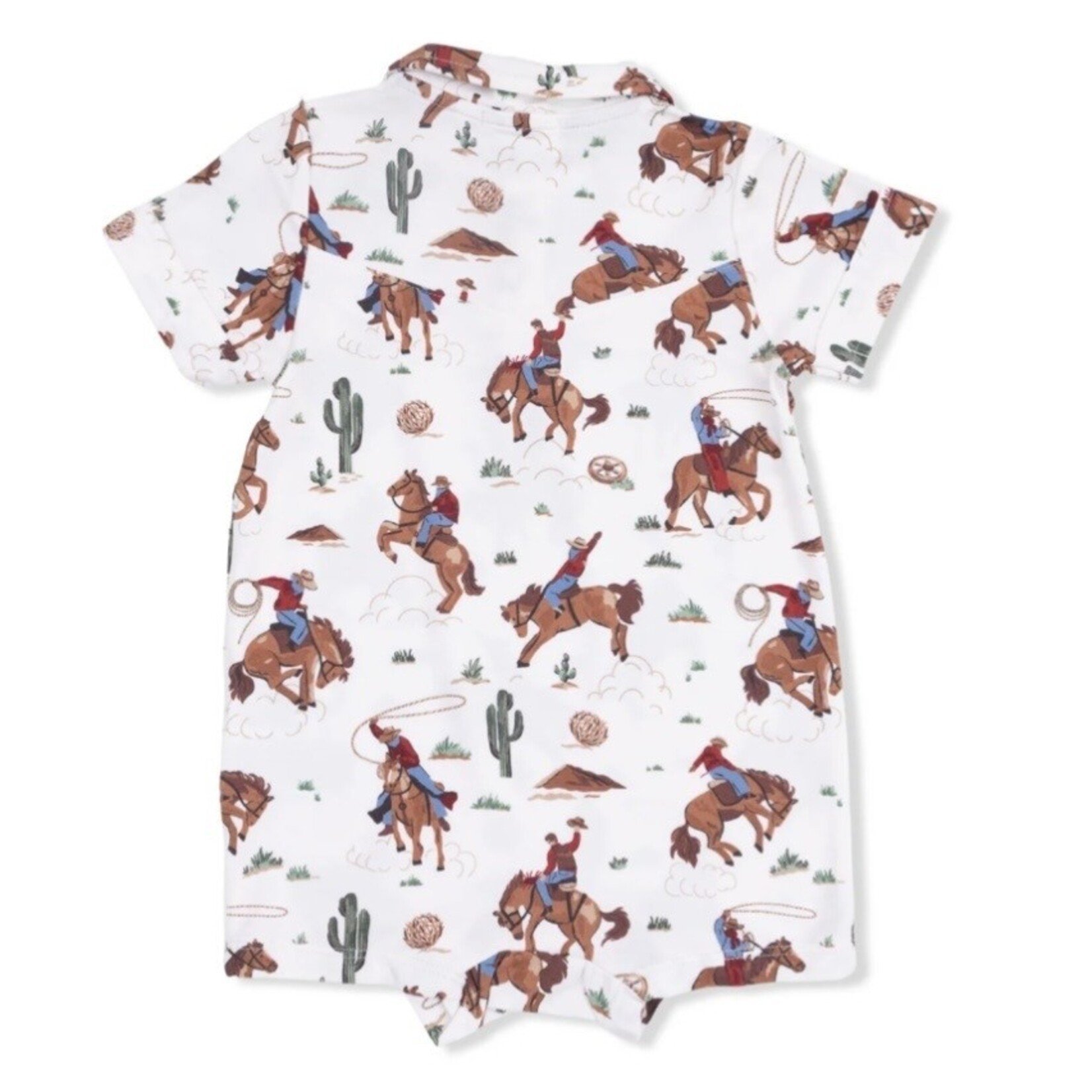 Angel Dear Angel Dear - Bukaroo Cowboy Shortie Romper