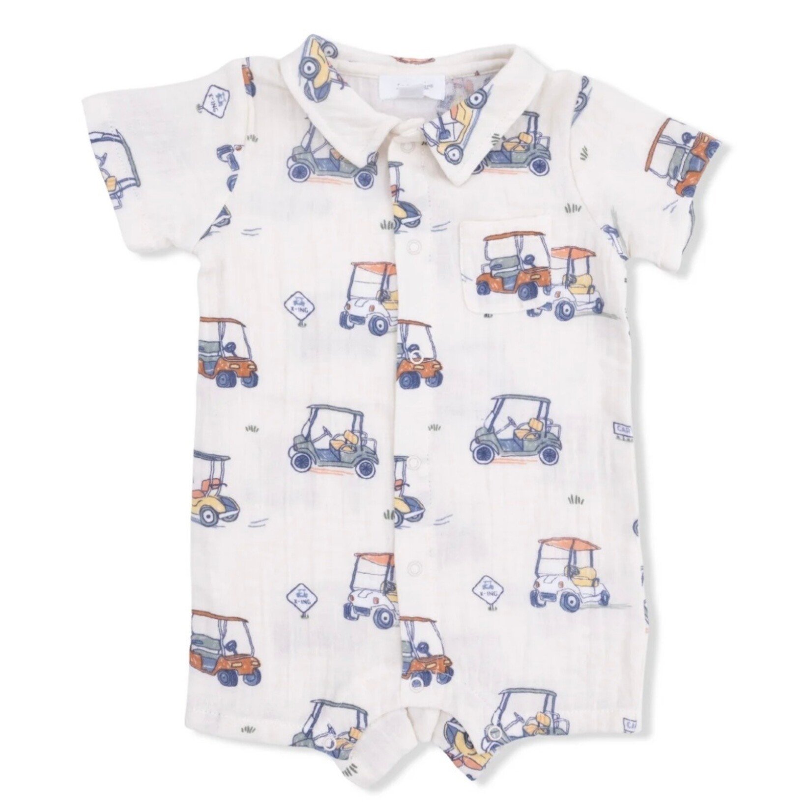 Angel Dear Angel Dear - Zooming Golf Carts Polo Shortie