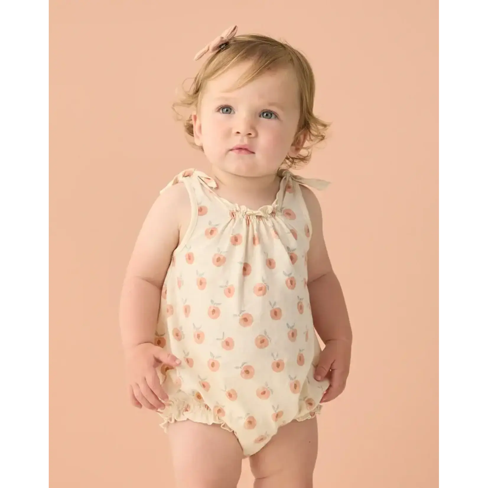 Rylee + Cru Rylee + Cru - Shoulder Tie Bubble Romper
