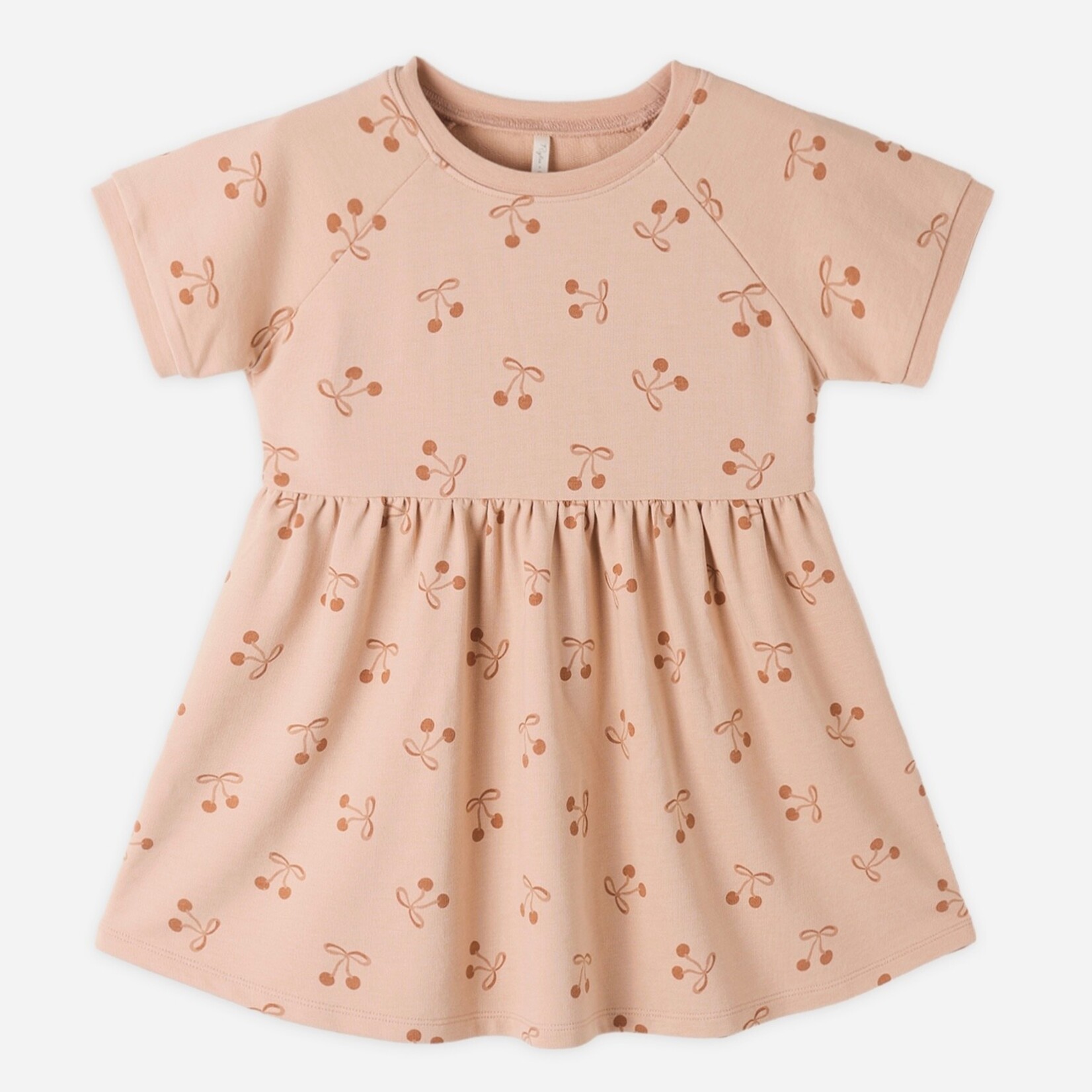 Rylee + Cru Rylee + Cru - Raglan Cherry Bow Dress