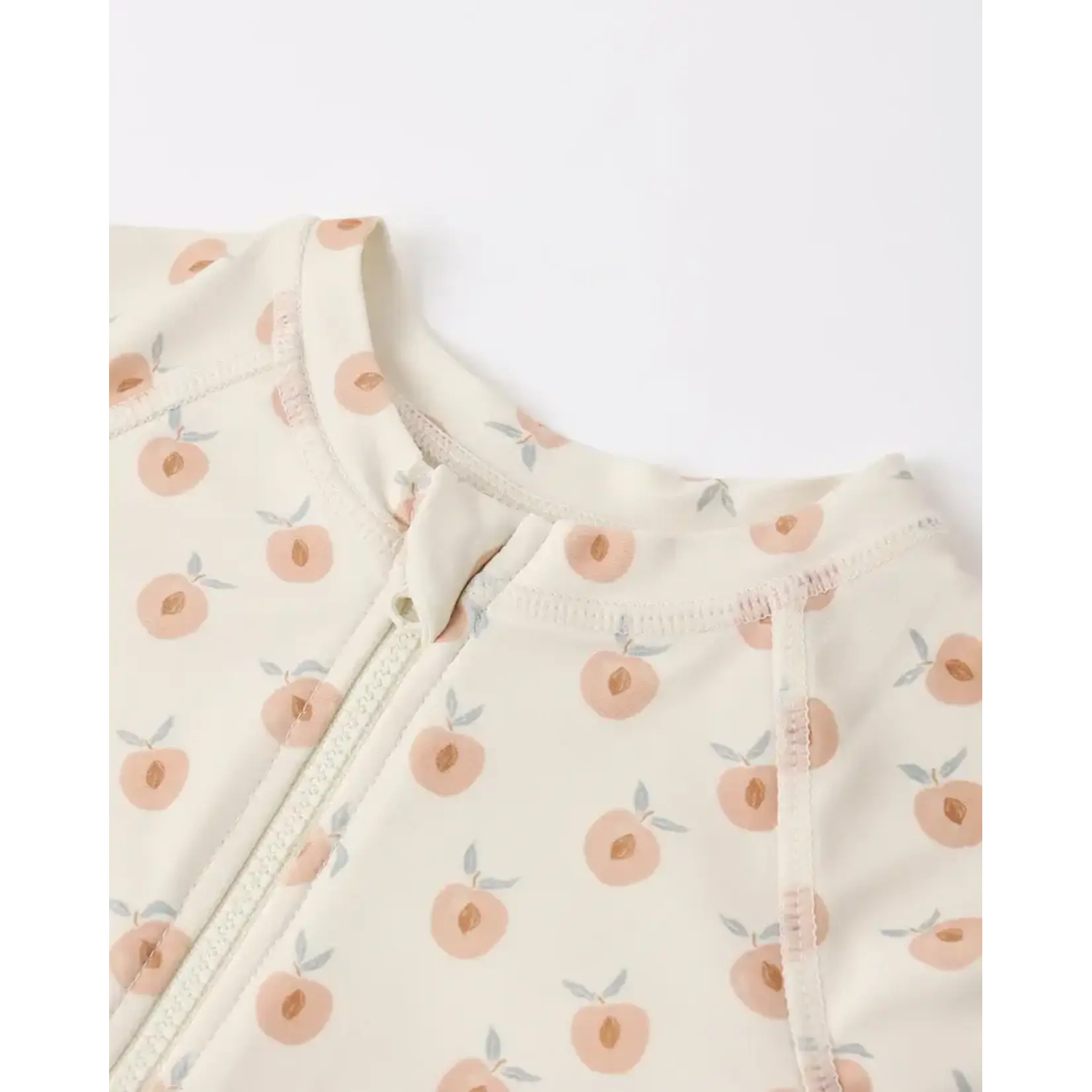 Rylee + Cru Rylee + Cru - One - Piece Rashguard Peaches Swimsuit