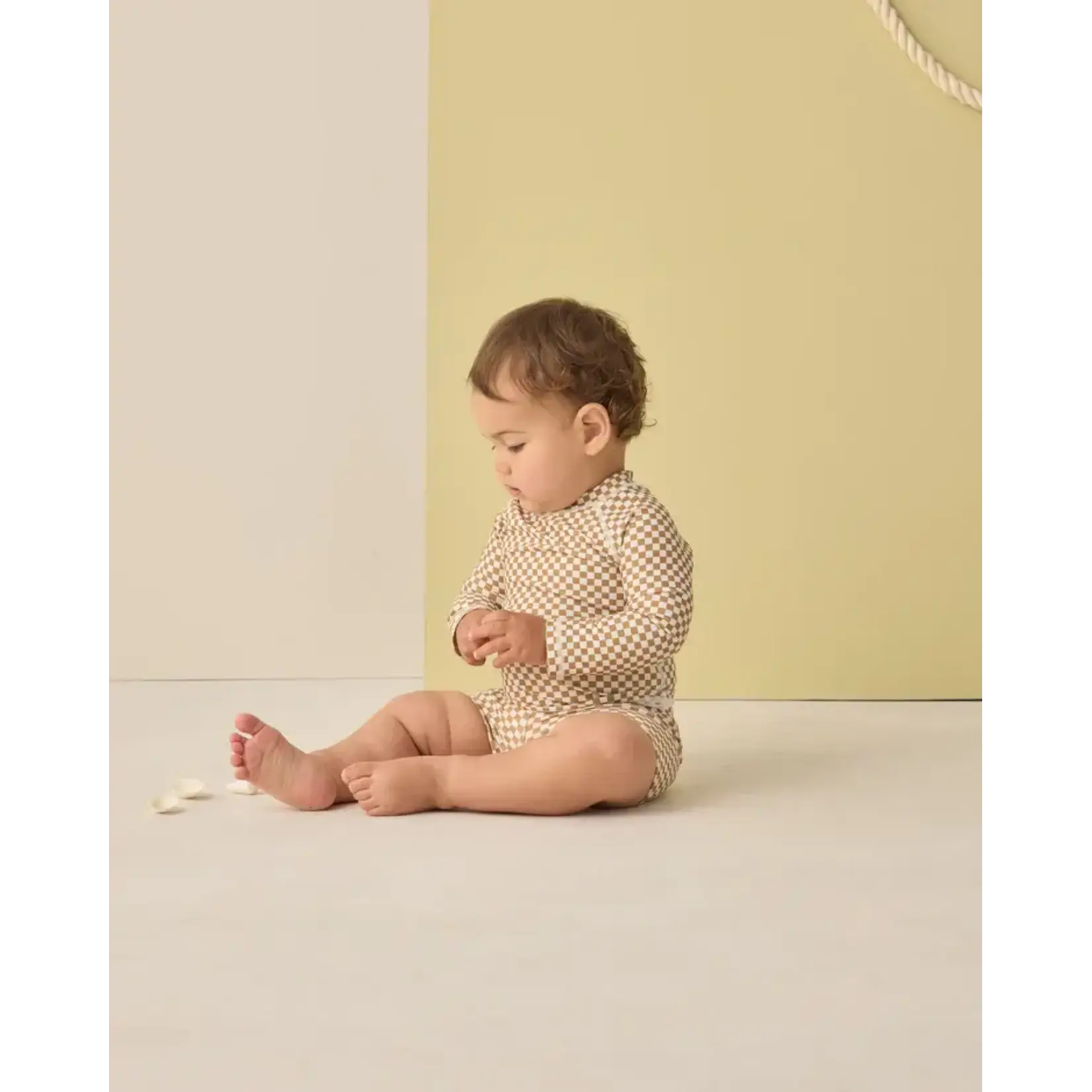 Rylee + Cru Rylee + Cru - Checkered Rashguard Set