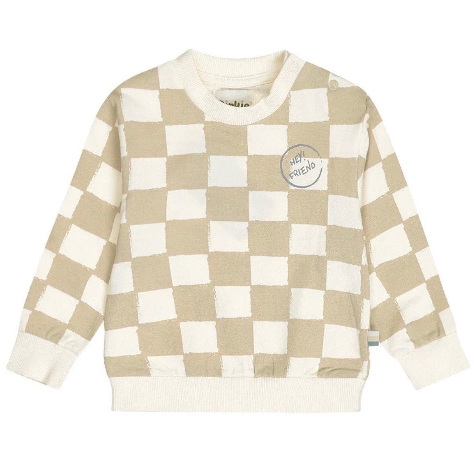 Dirkje Dirkje - Checkered Crewneck