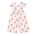 Gigi & Max Gigi & Max - Gillian Wide LEg Bamboo Romper