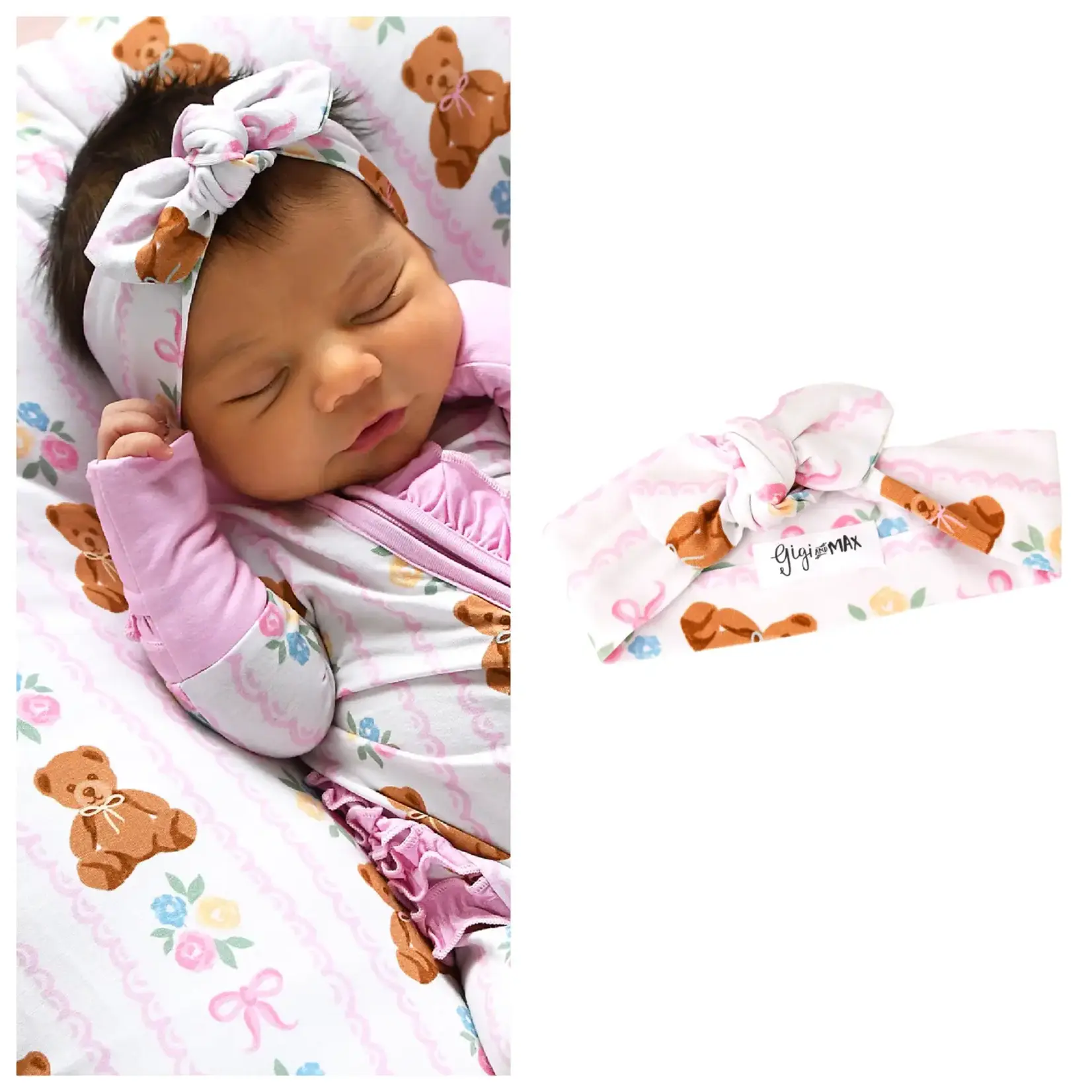 Gigi & Max Gigi & Max - Gillian Bear TopKnot Headband