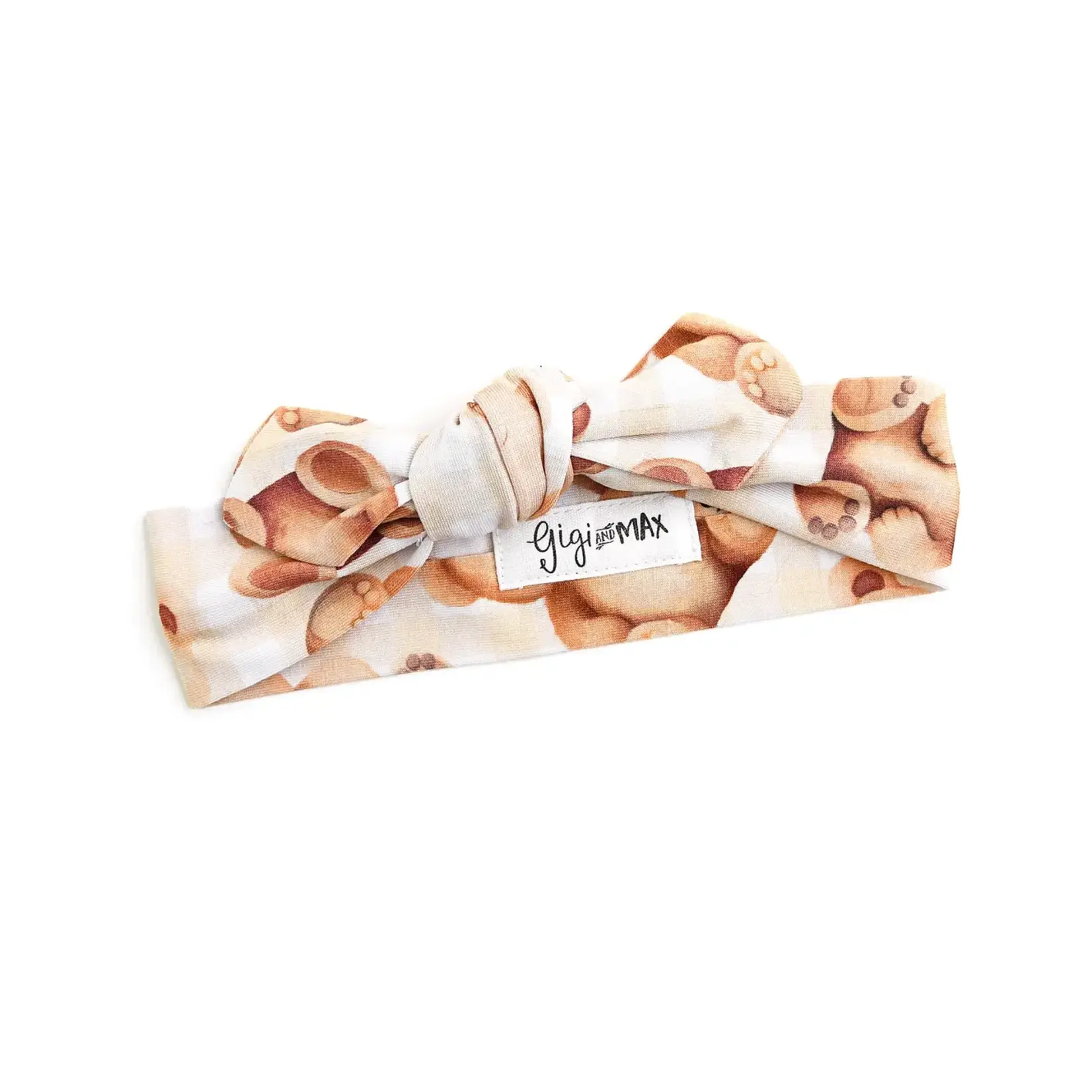 Gigi & Max Gigi & Max - Teddy Bear Topknot Headband