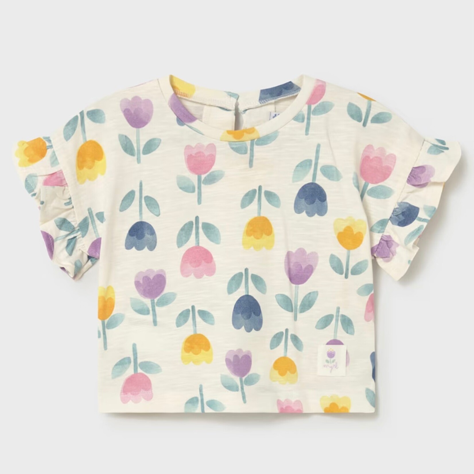 Mayoral Mayoral - Ruffle Sleeve Tee (1082)