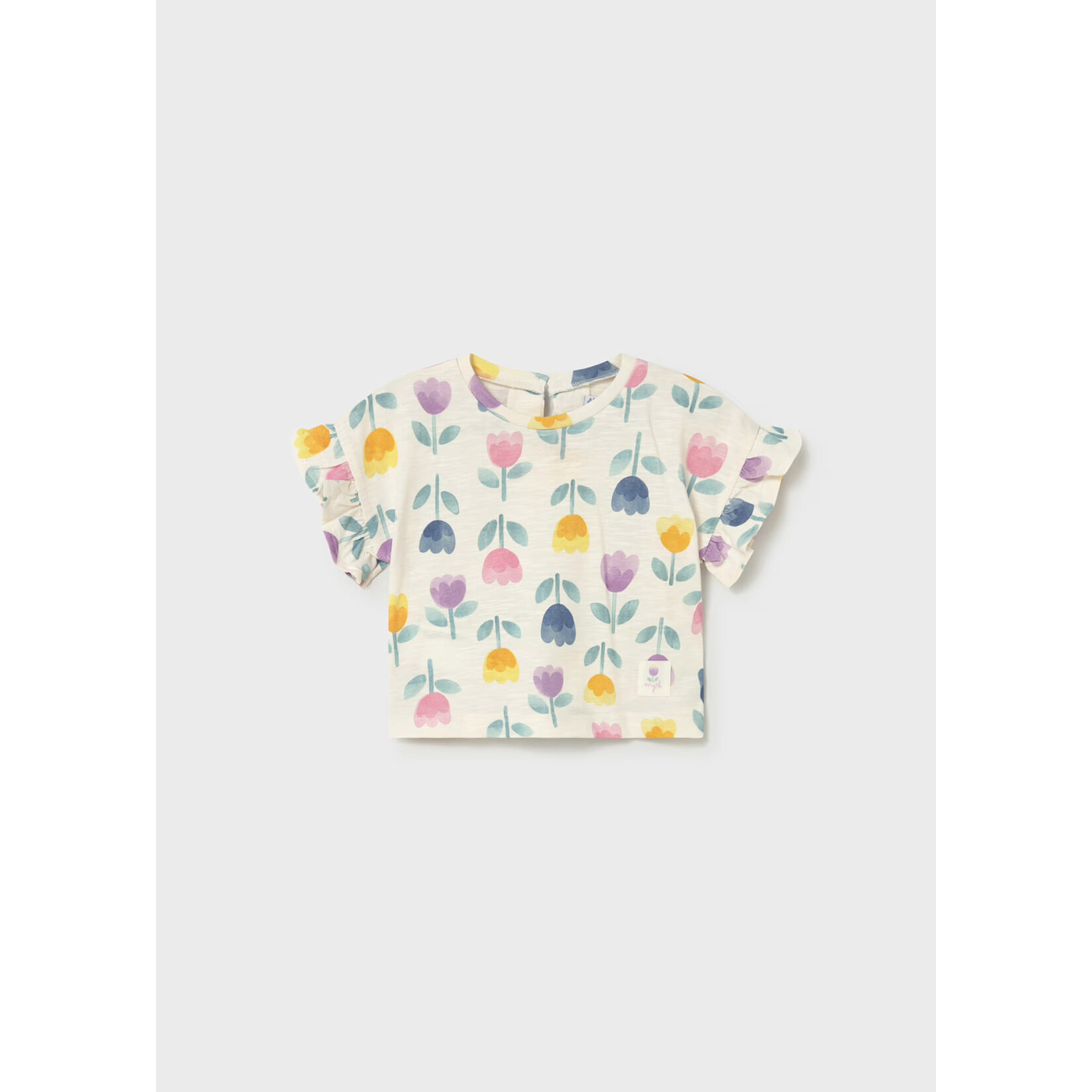 Mayoral Mayoral - Ruffle Sleeve Tee (1082)