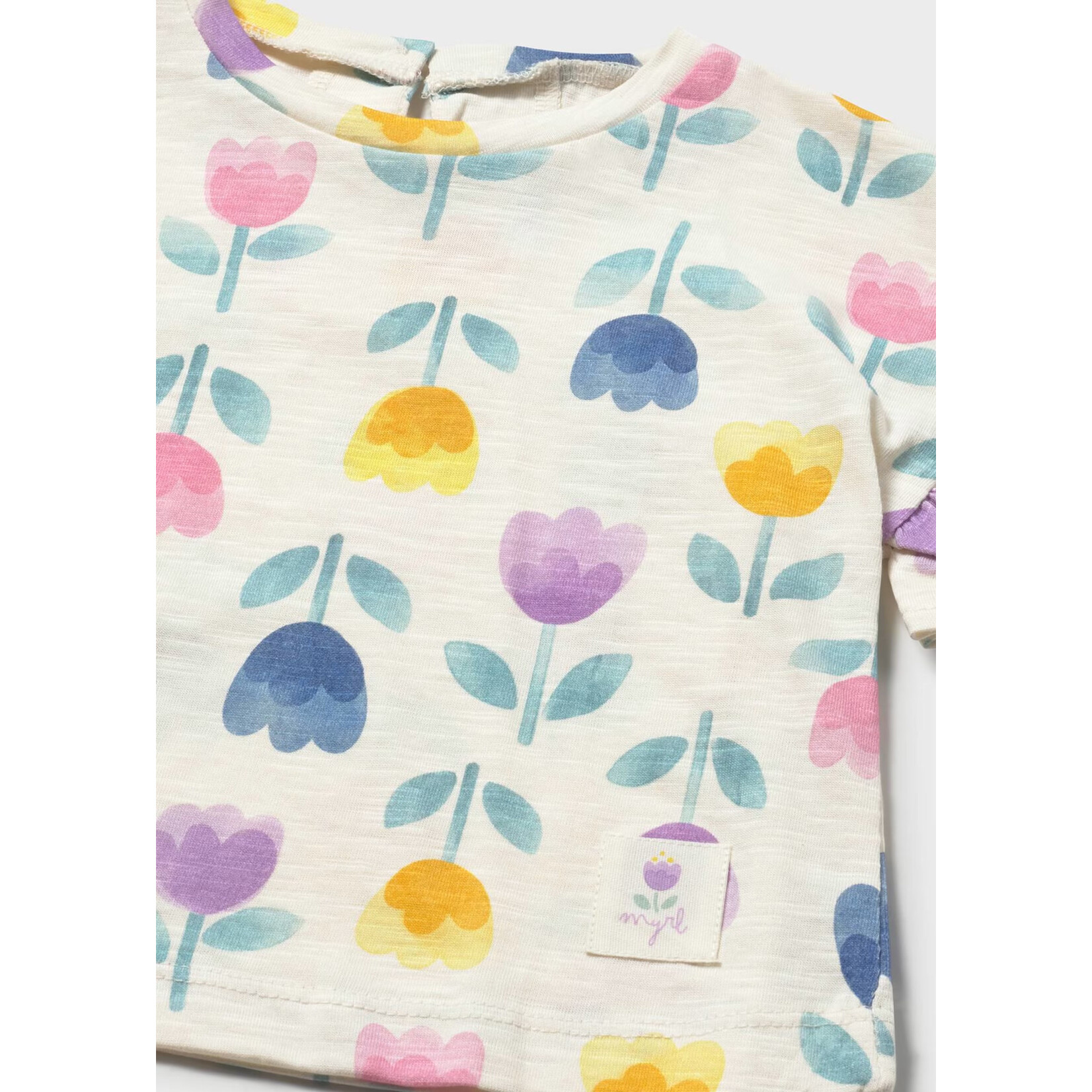 Mayoral Mayoral - Ruffle Sleeve Tee (1082)