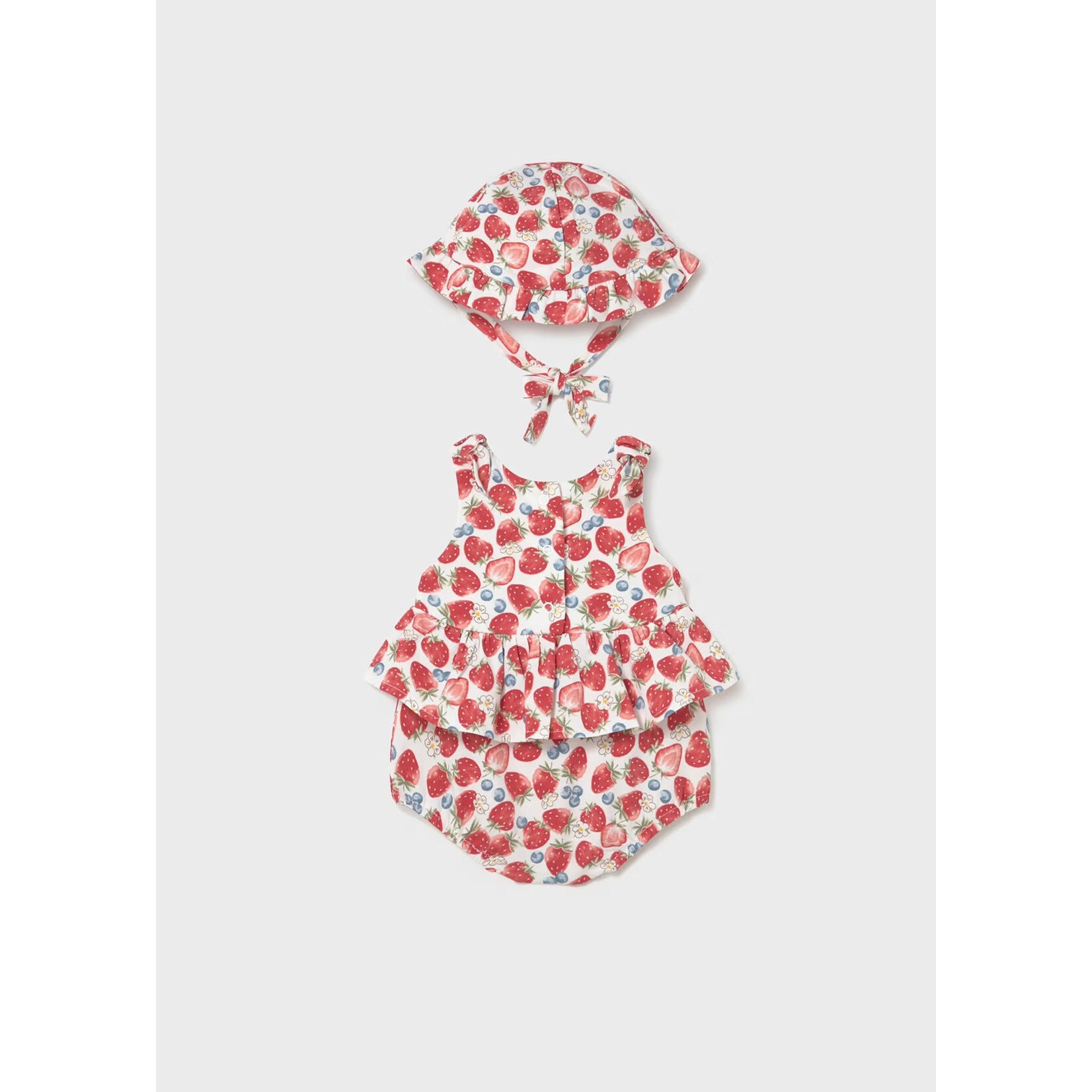 Mayoral Mayoral - Romper & Hat Set (1632)