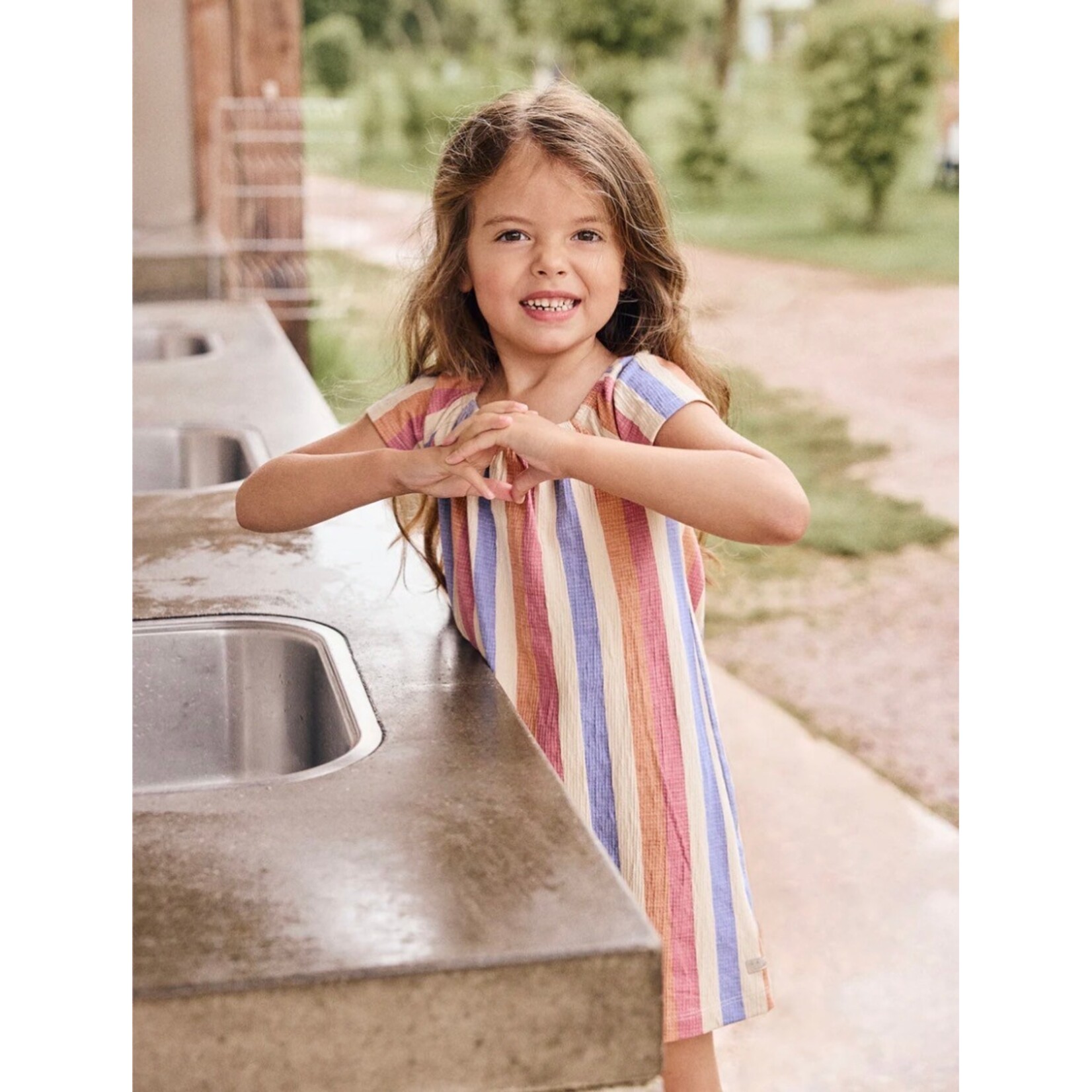 Daily 7 Daily 7 - Striped Dress