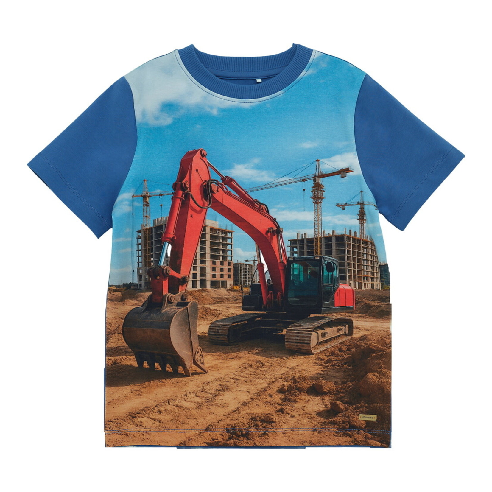 MinyMo Minymo - Red Excavator Tee