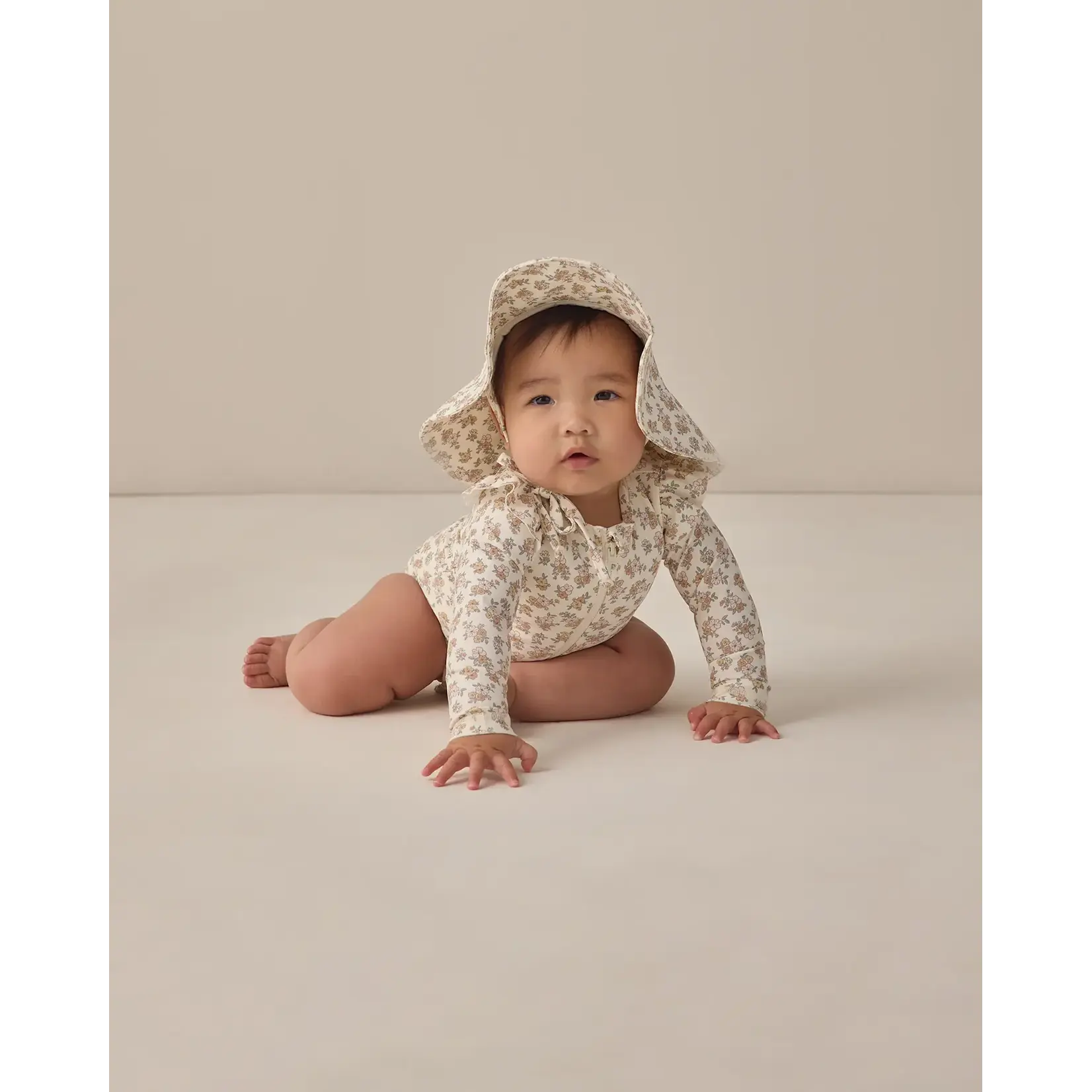 Quincy Mae Quincy Mae - Byron Rashguard  One - Piece Swimsuit