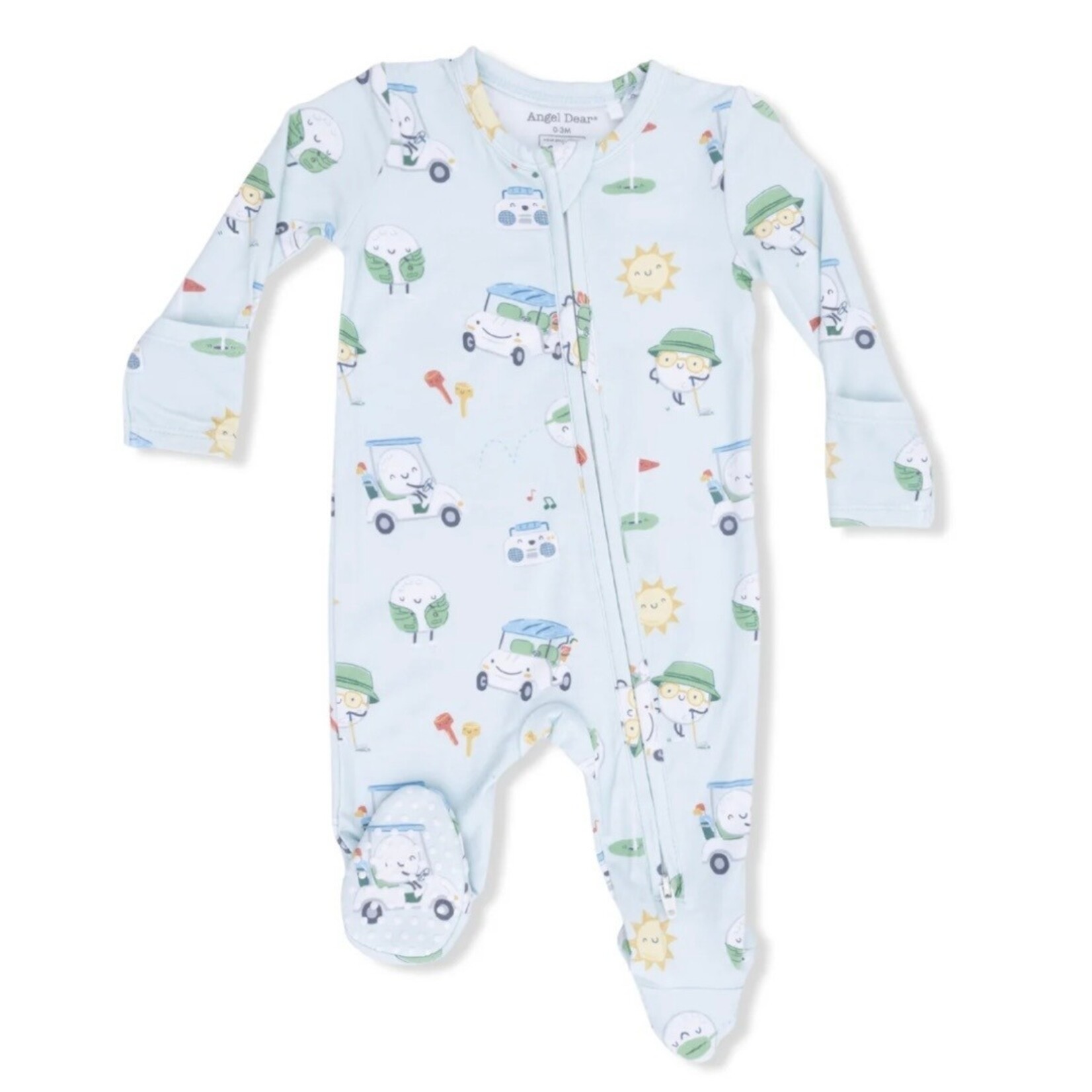 Angel Dear Angel Dear - Golf Pros 2 -Way  Zipper Footie