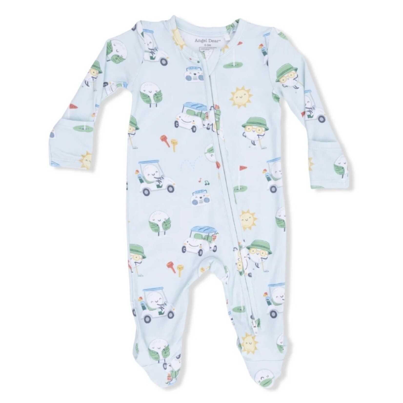 Angel Dear Angel Dear - Golf Pros 2 -Way  Zipper Footie