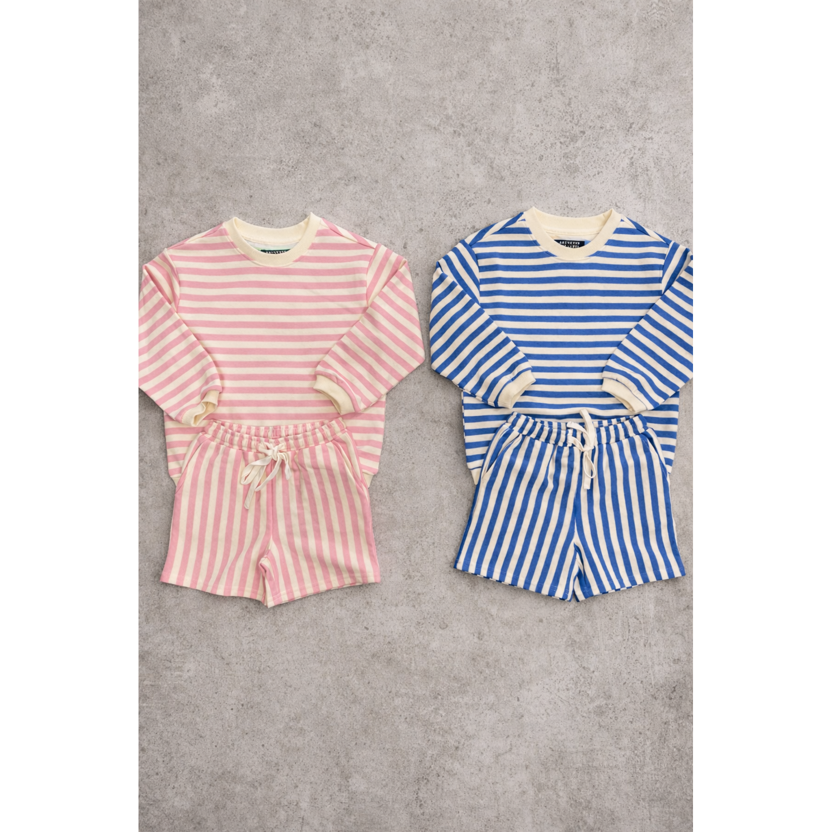 Brunette The Label Brunette The Label - Striped Core Crew