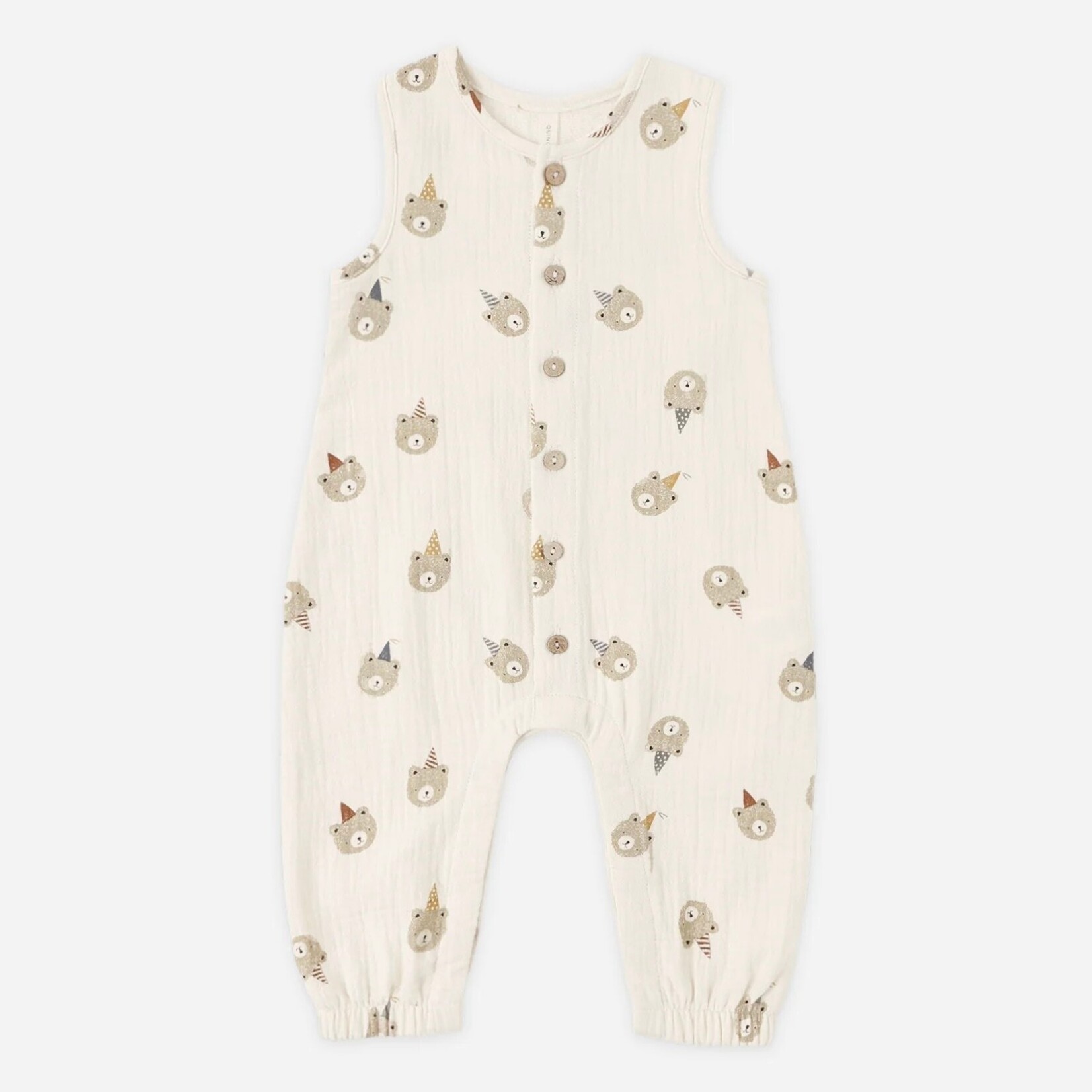Quincy Mae Quincy Mae - Party Bears Woven Jumpsuit