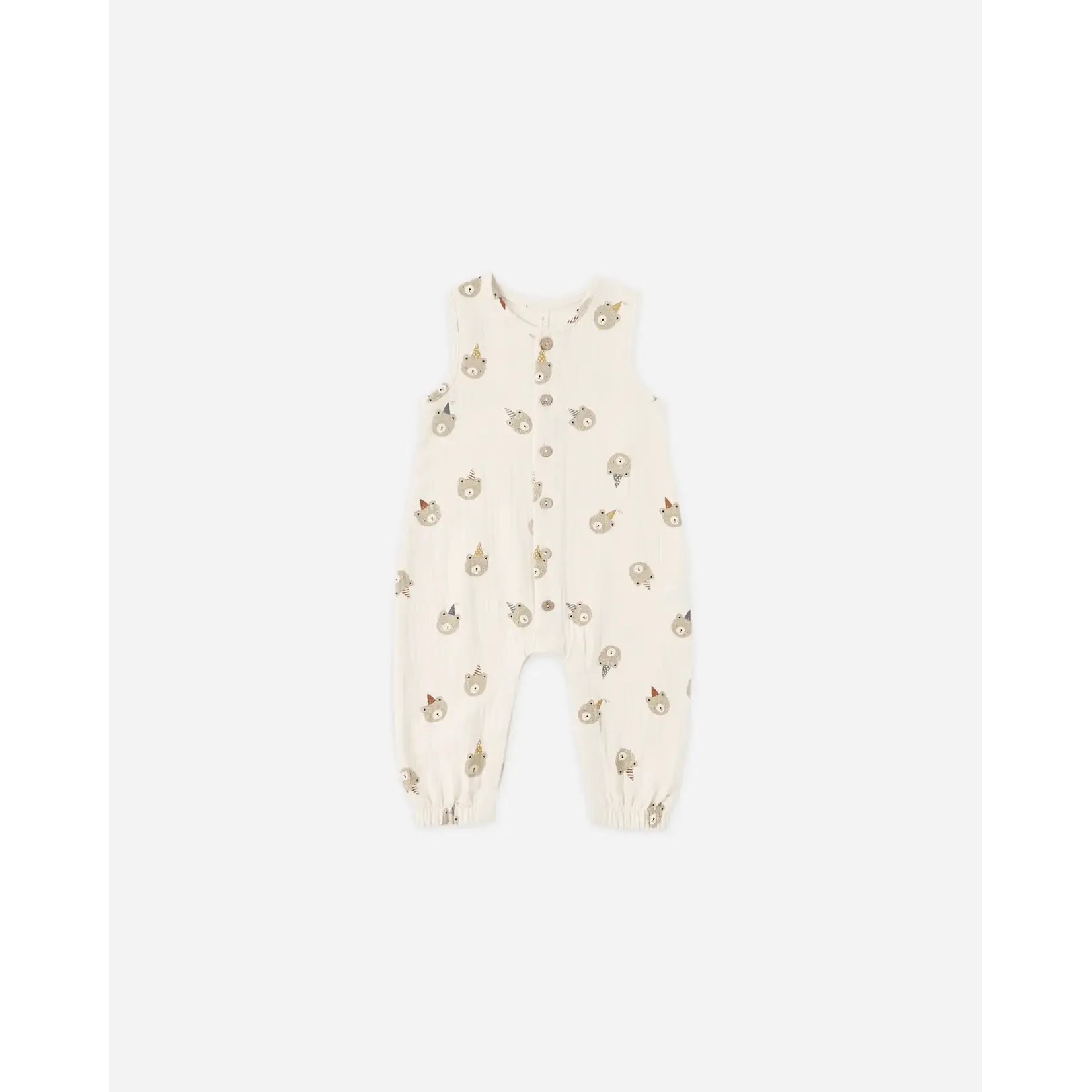 Quincy Mae Quincy Mae - Party Bears Woven Jumpsuit