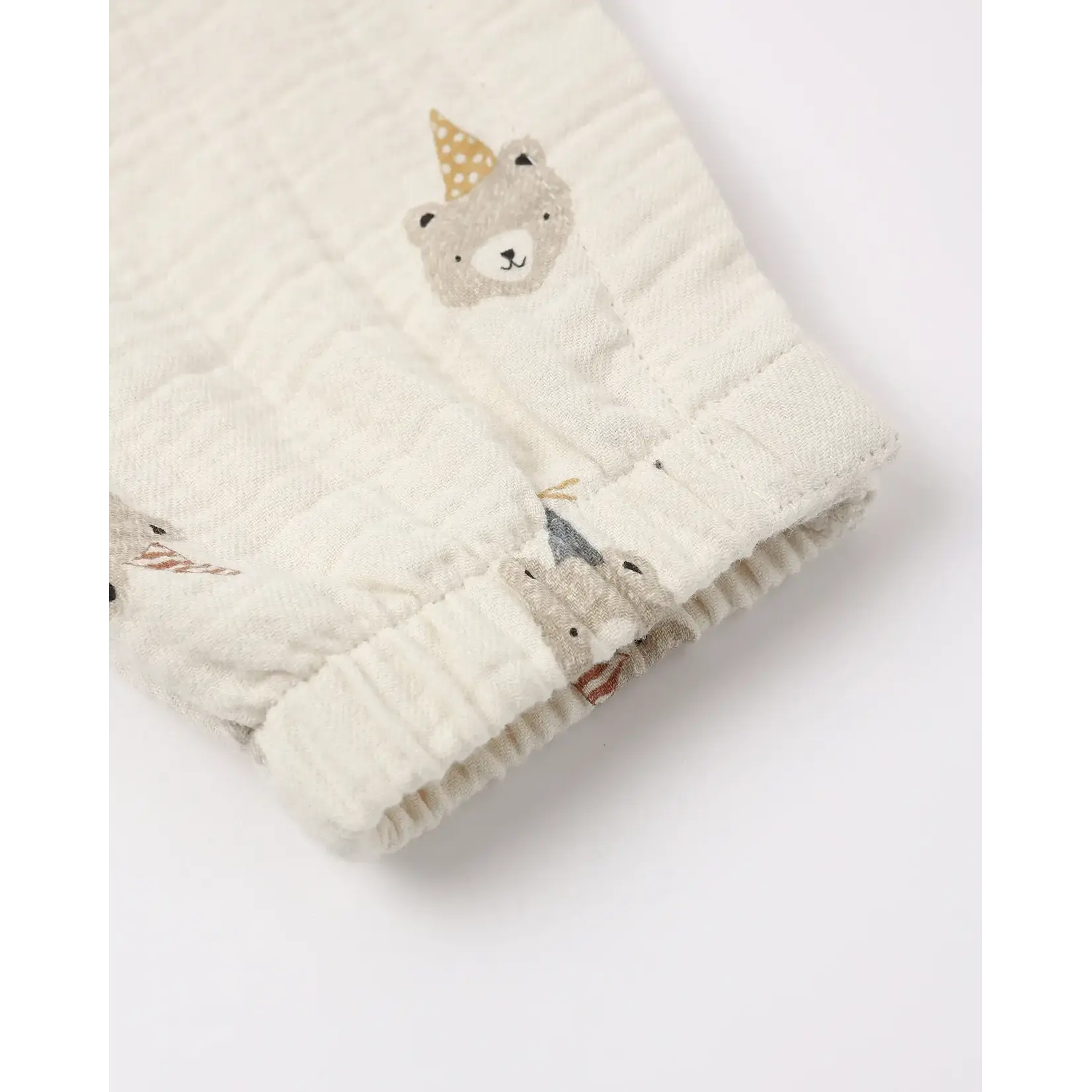 Quincy Mae Quincy Mae - Party Bears Woven Jumpsuit