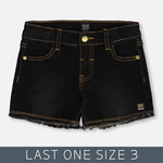 Deux Par Deux Deux Par Deux - Embroidered Jean Short